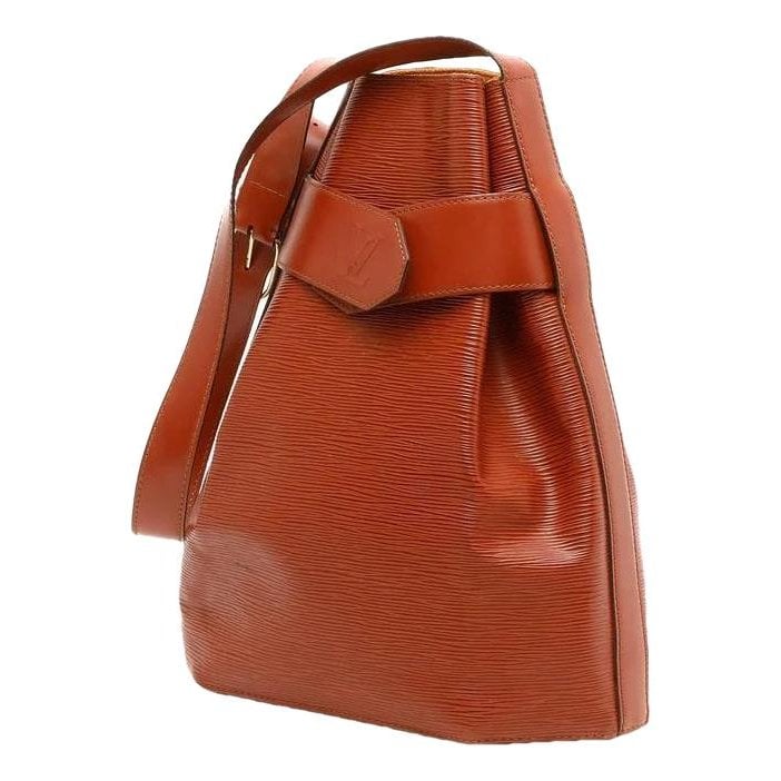 Sac d'épaule leather handbag
