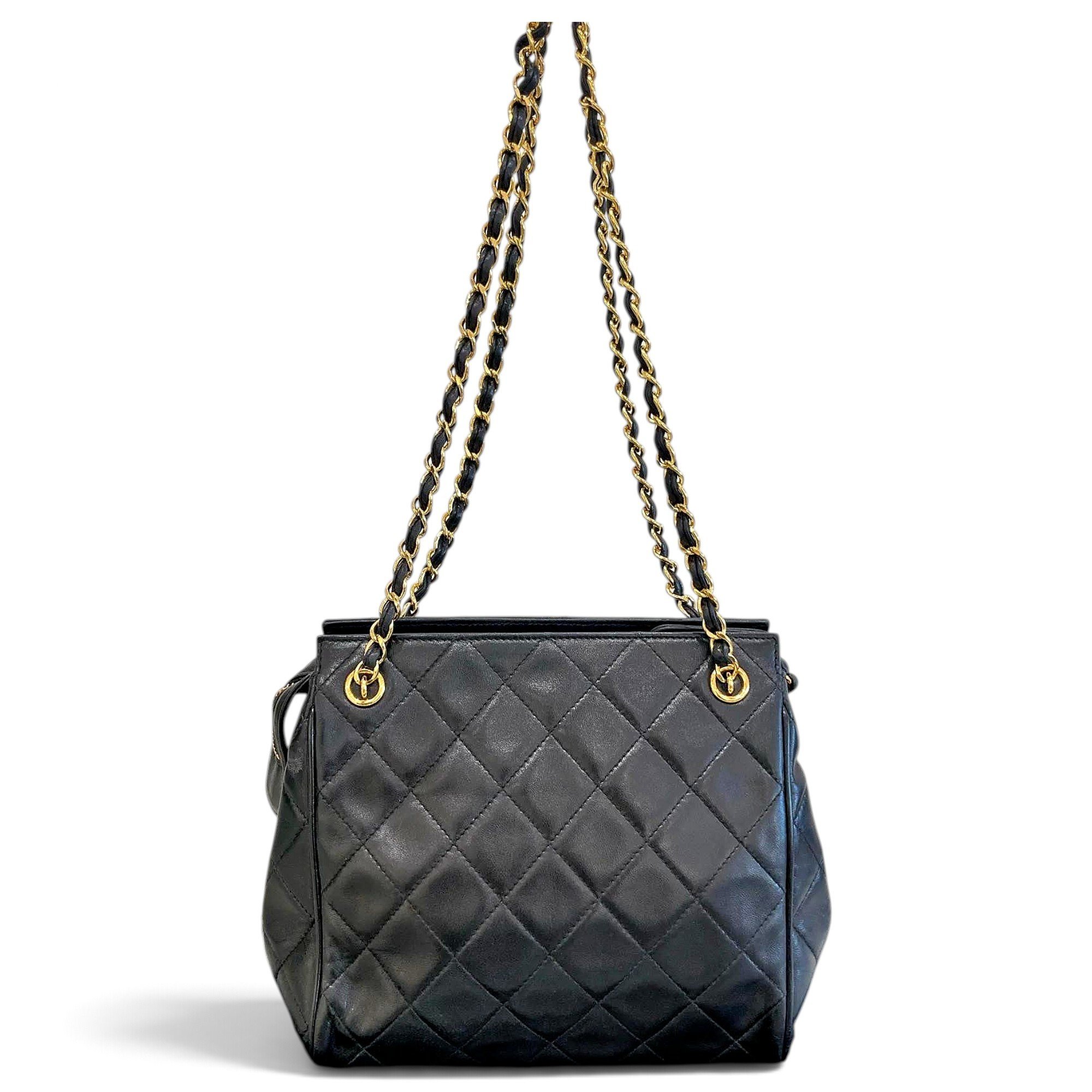 Leather tote