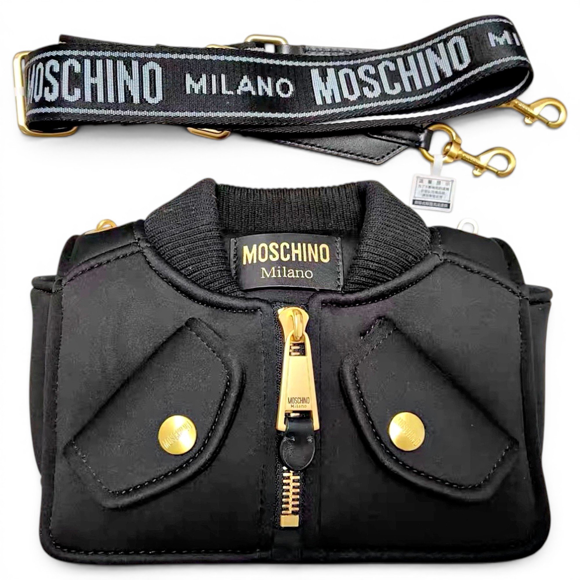 Biker crossbody bag