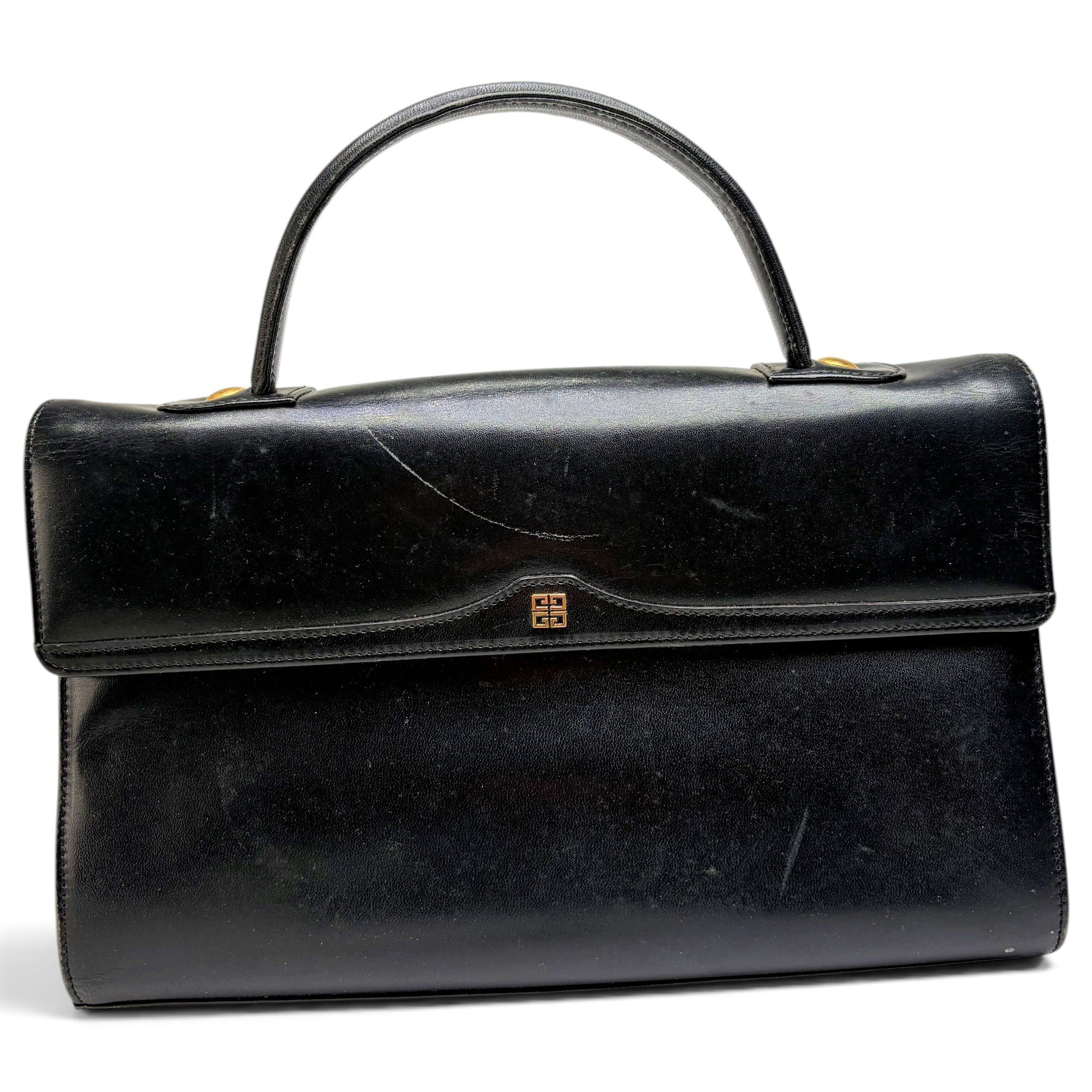 4G leather handbag