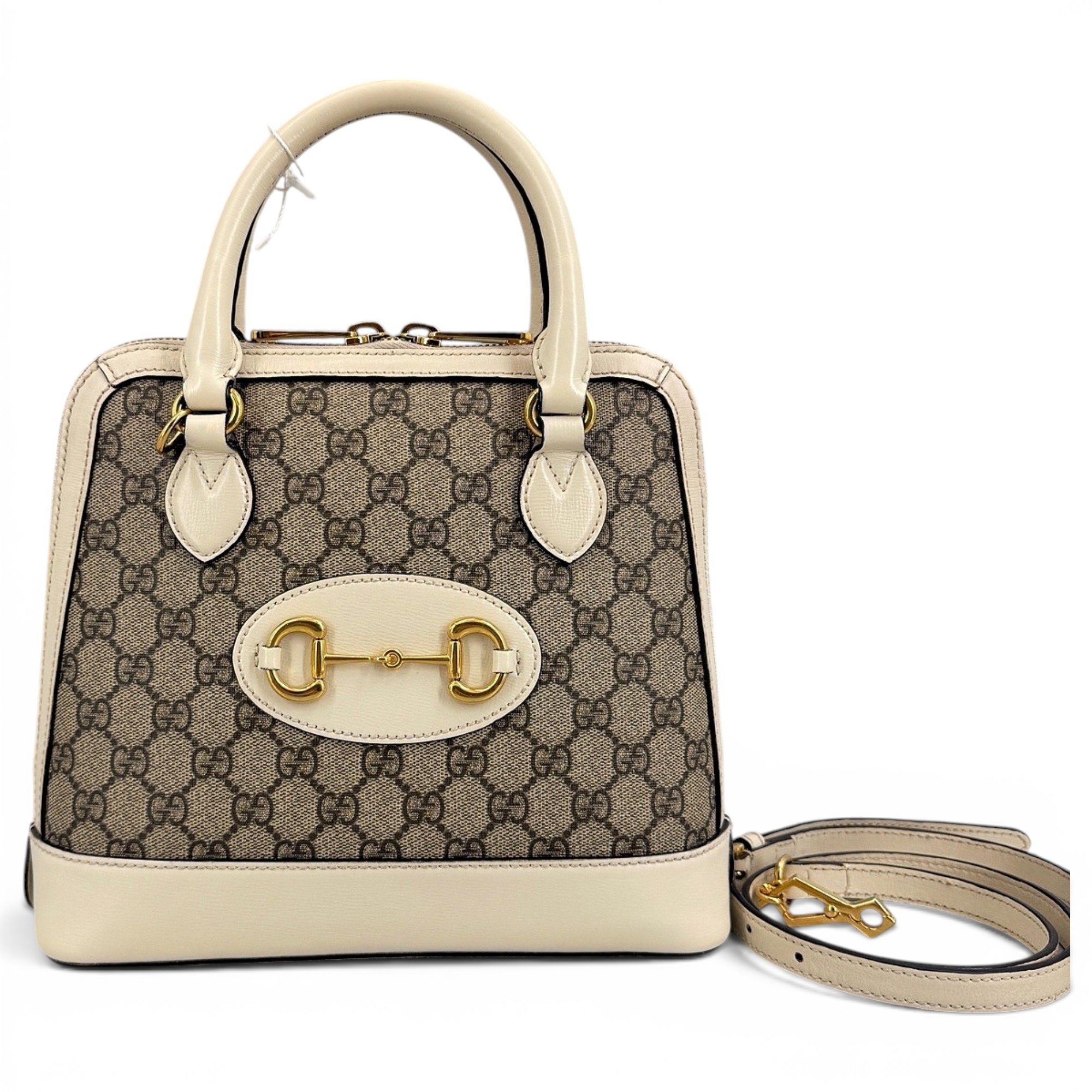 Handle Horsebit 1955 leather handbag