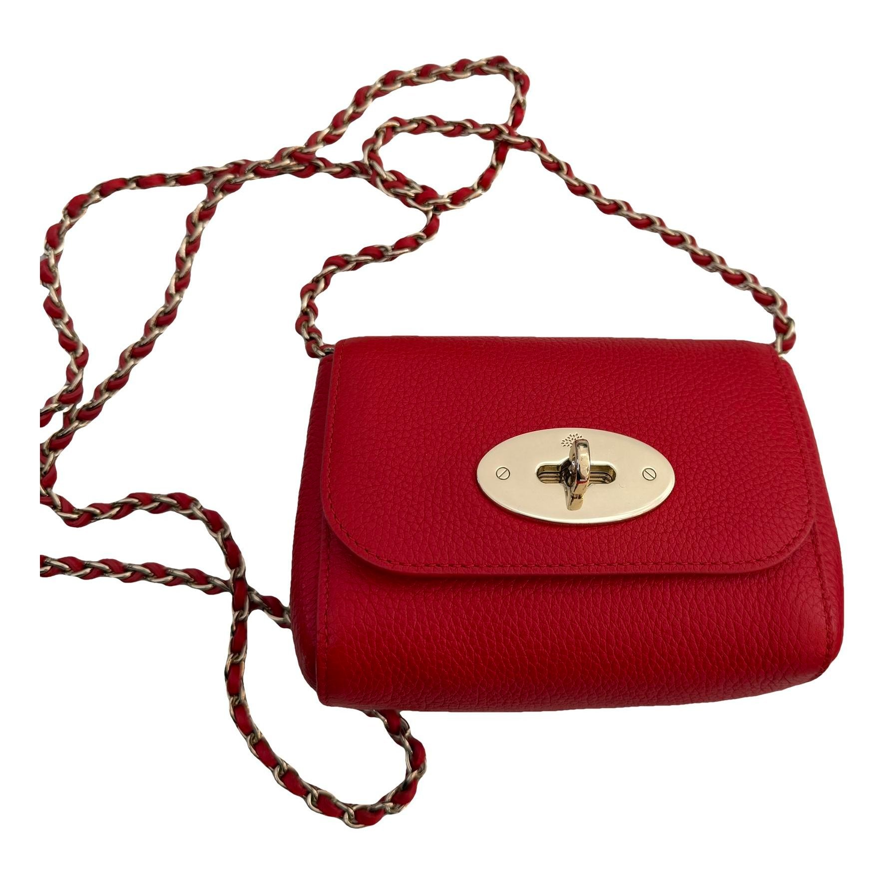 Lily leather handbag