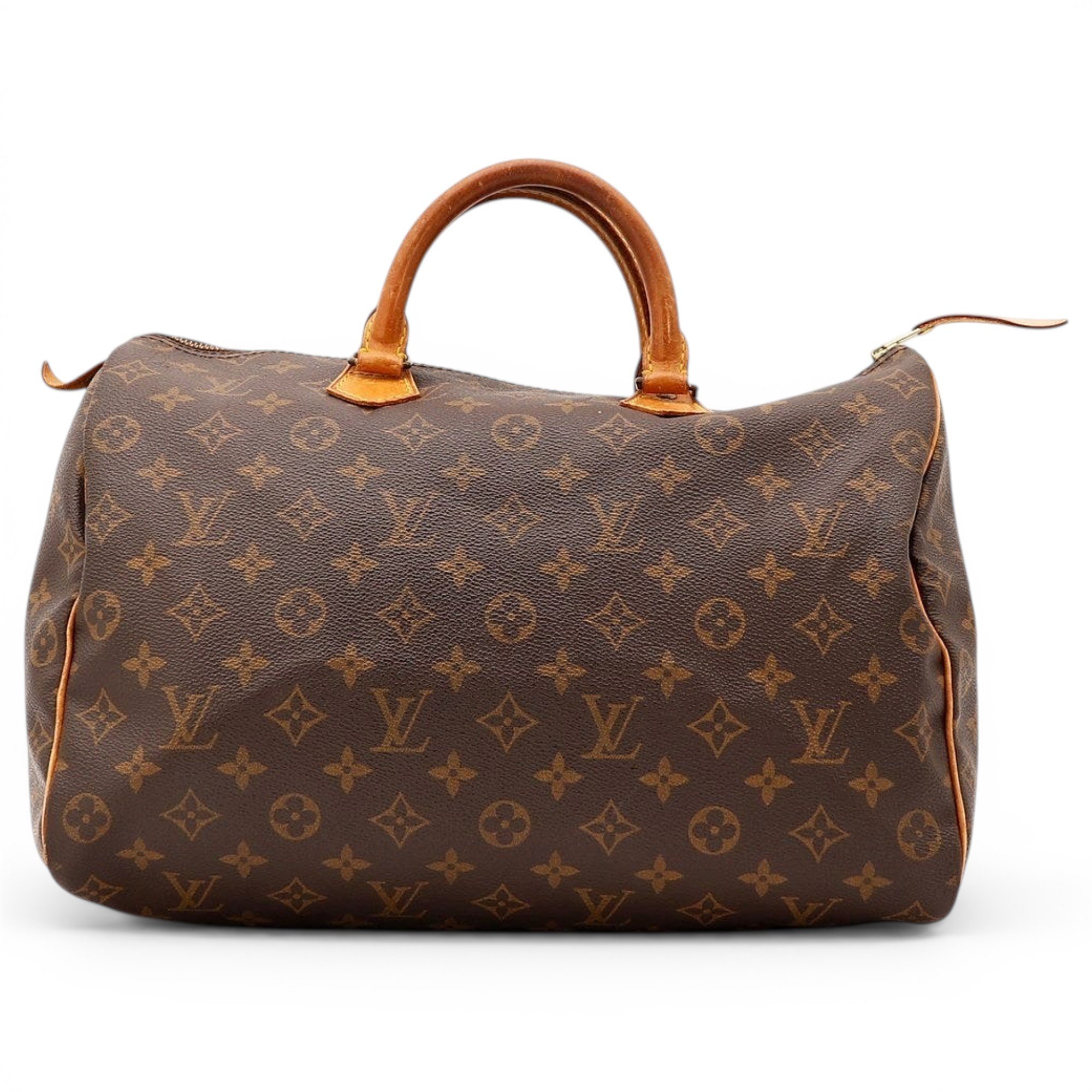 Speedy leather handbag