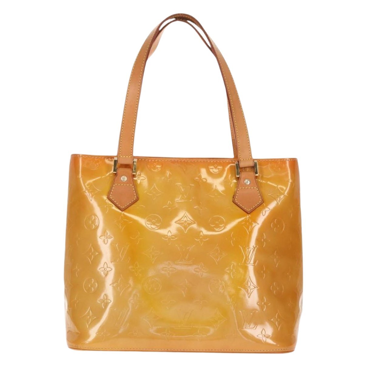 Houston patent leather handbag