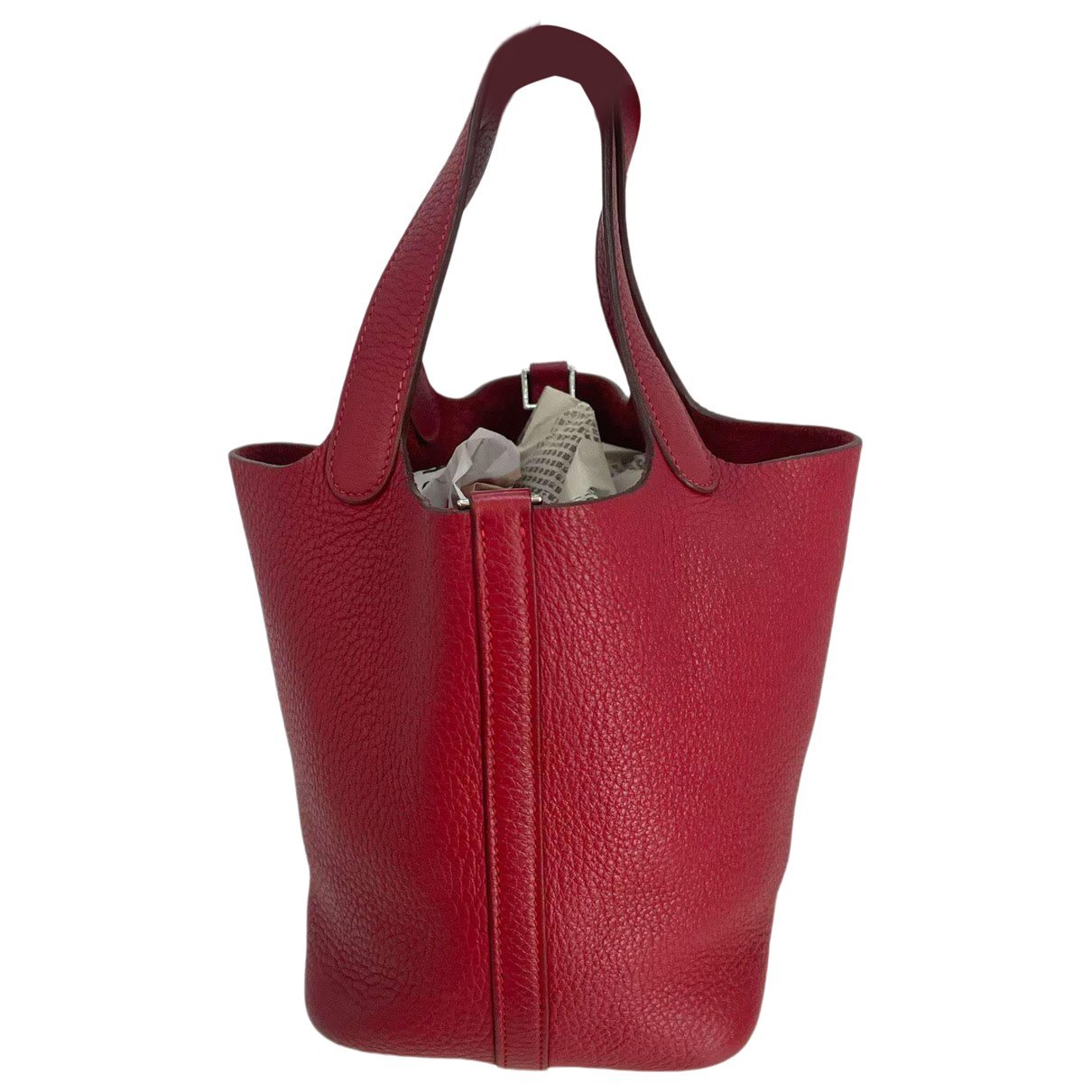 Picotin leather handbag
