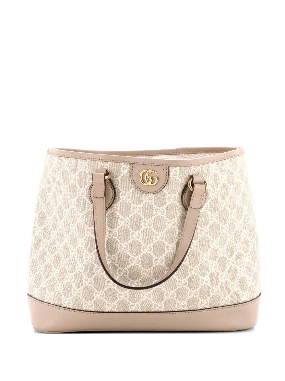 Ophidia Top Handle Shopping GG Coated Canvas and Leather Small tote bag