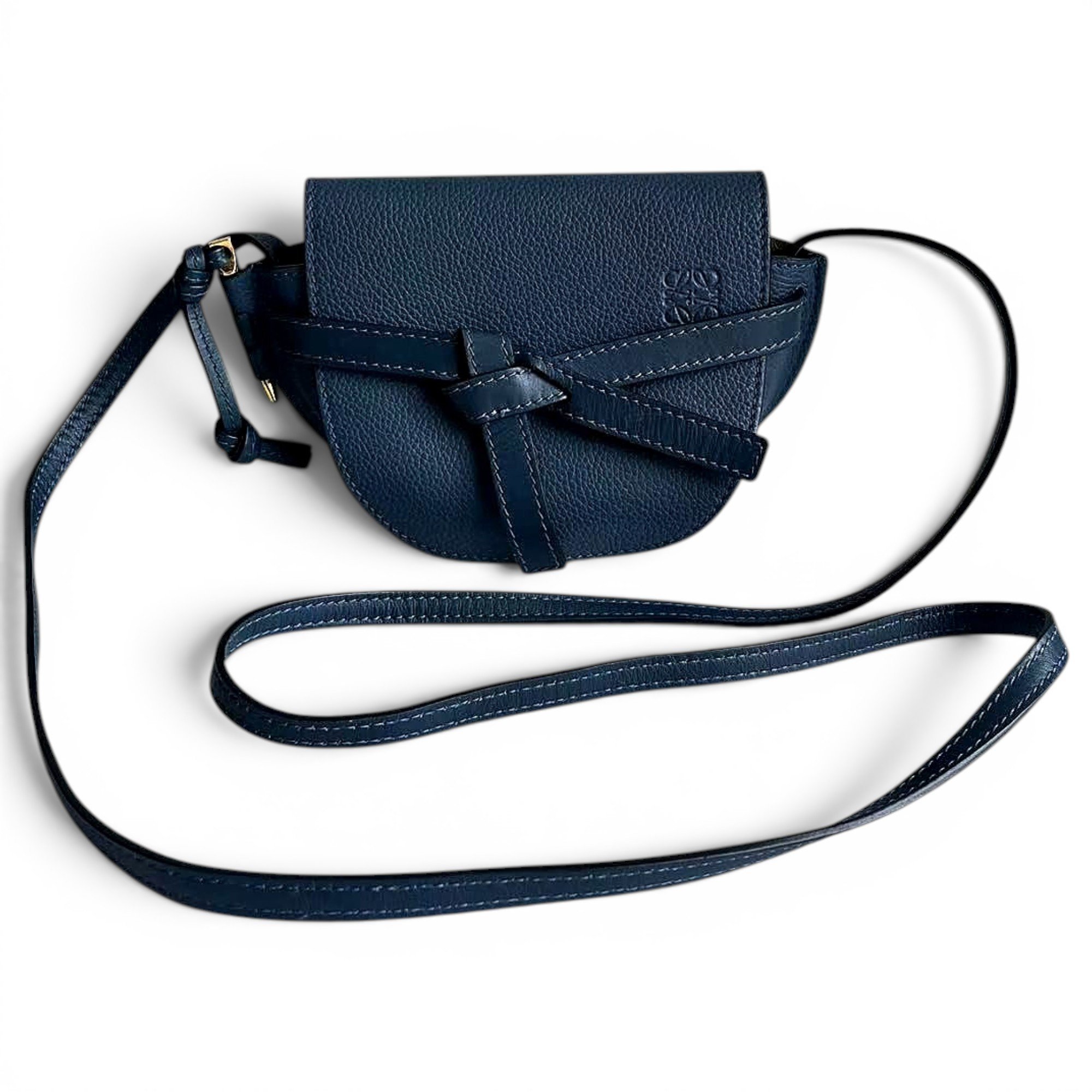 Gate leather handbag