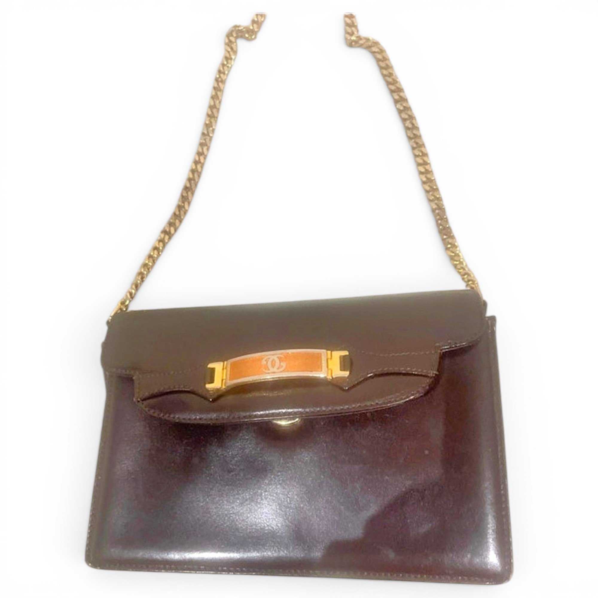 Leather crossbody bag
