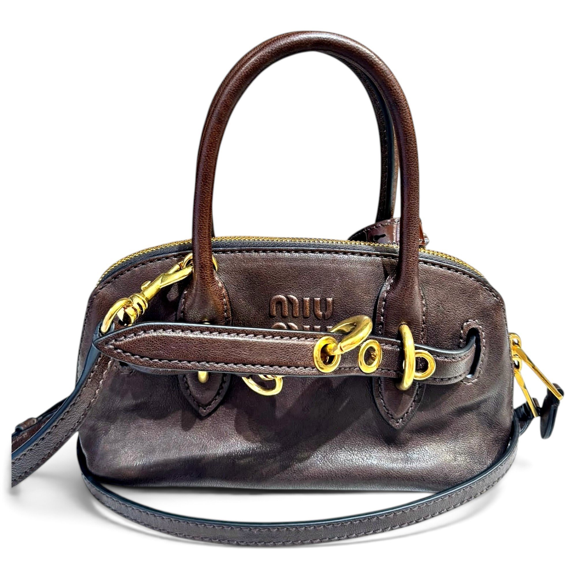 Aventure leather handbag