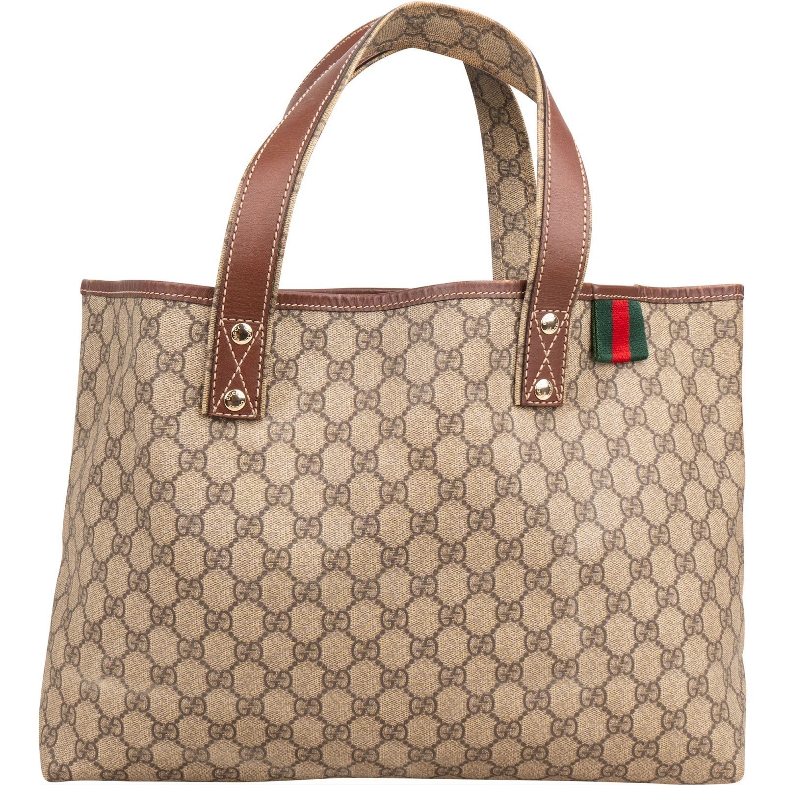 Ophidia GG Supreme leather handbag