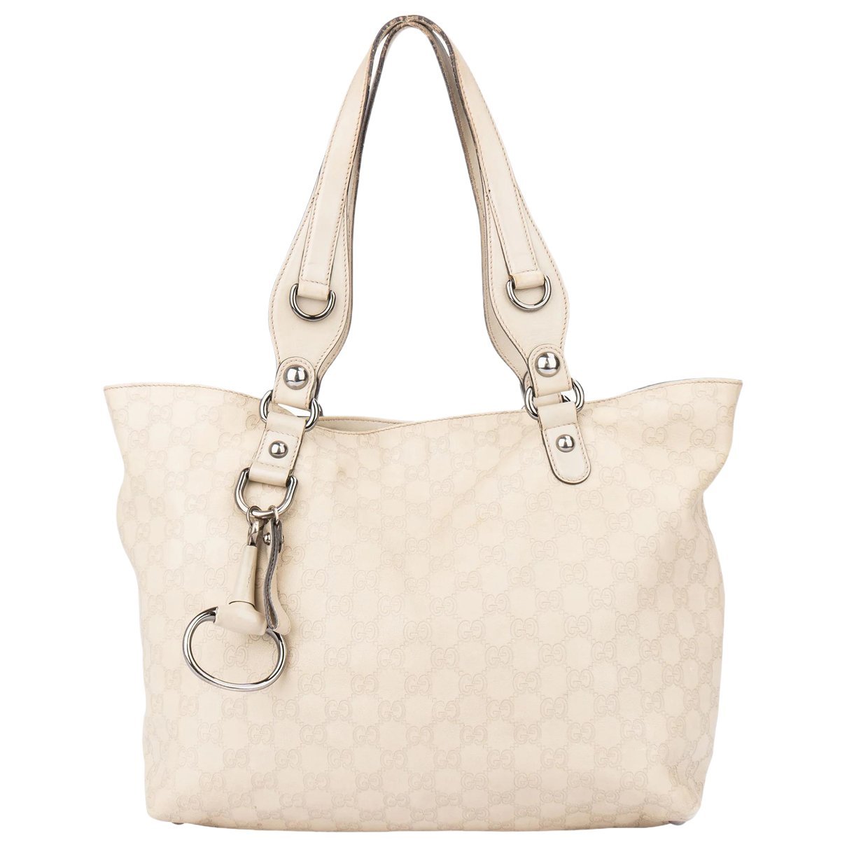 Gucci B leather handbag