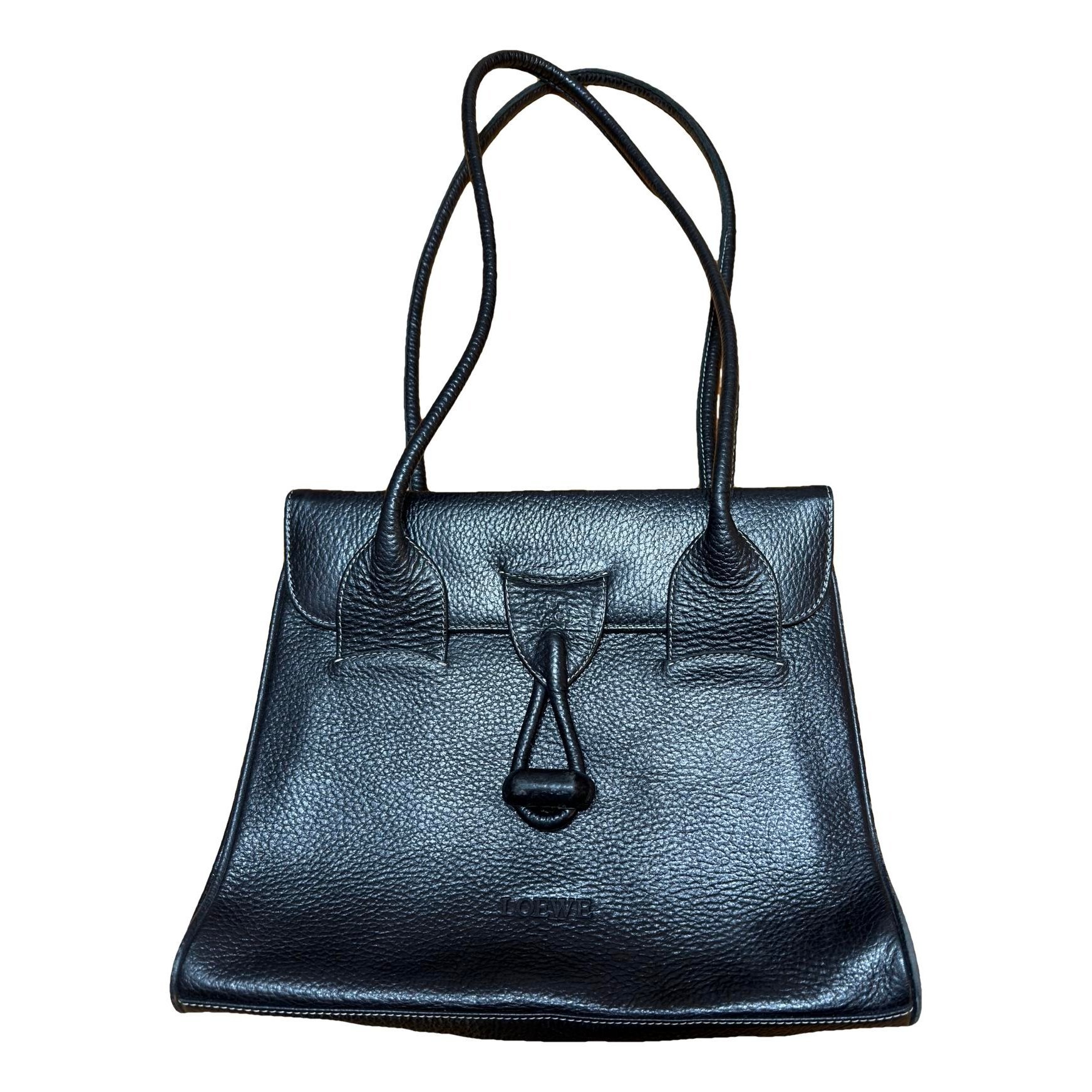 Leather handbag