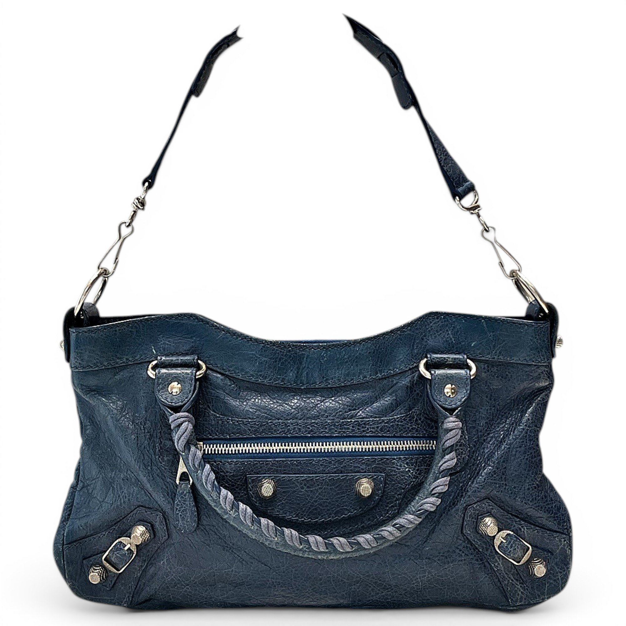 Leather handbag