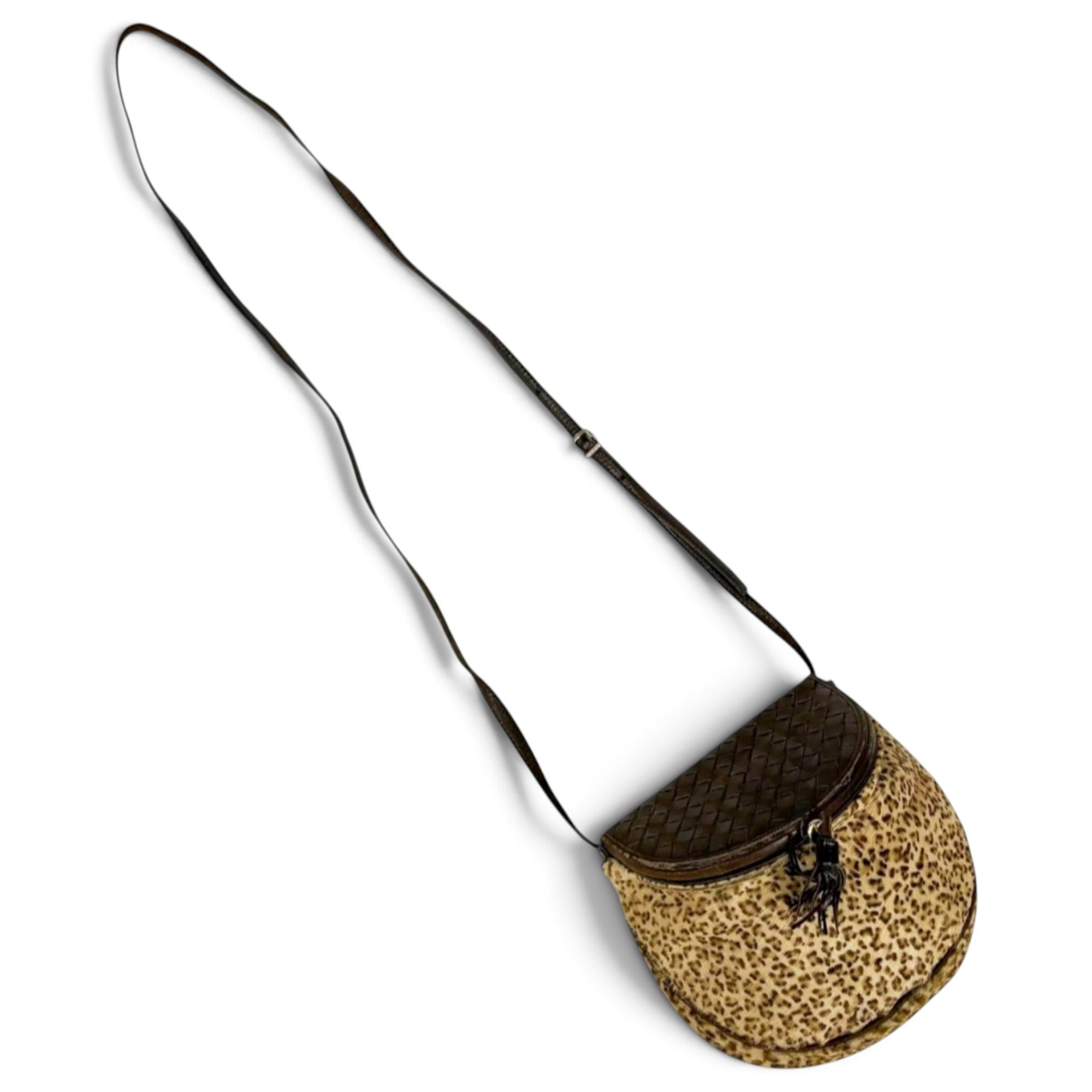 Leather crossbody bag