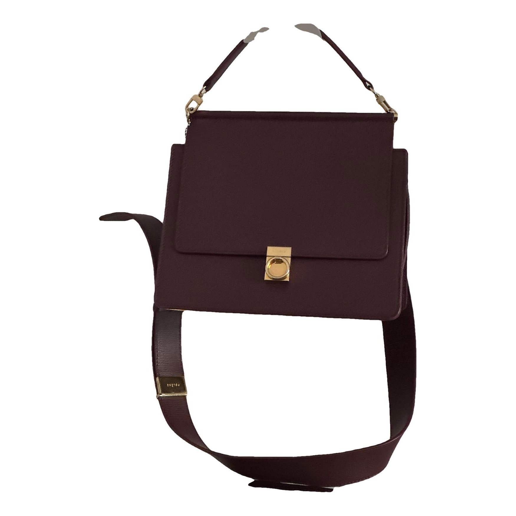 Numéro Sept leather handbag