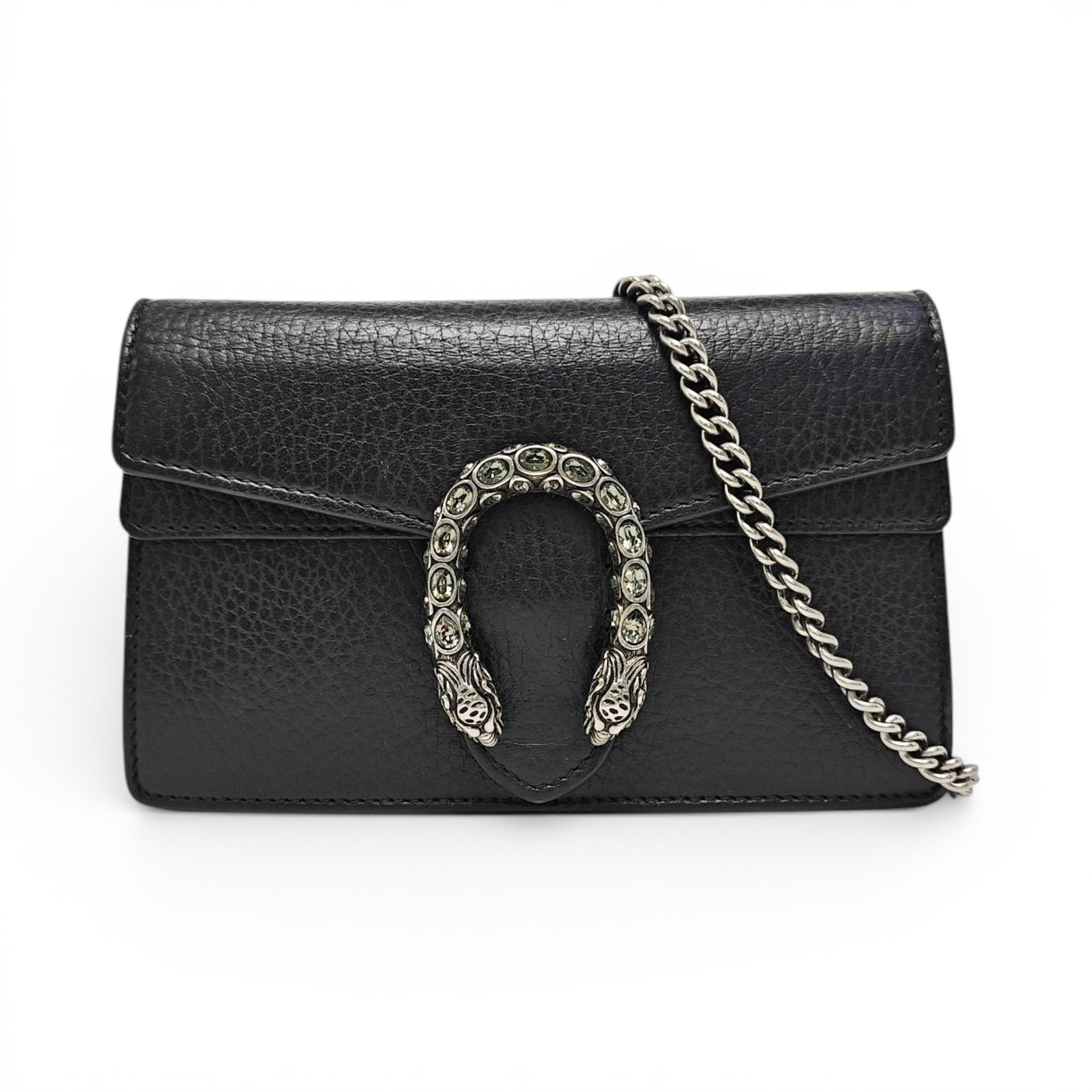 Dionysus Super Mini leather crossbody bag