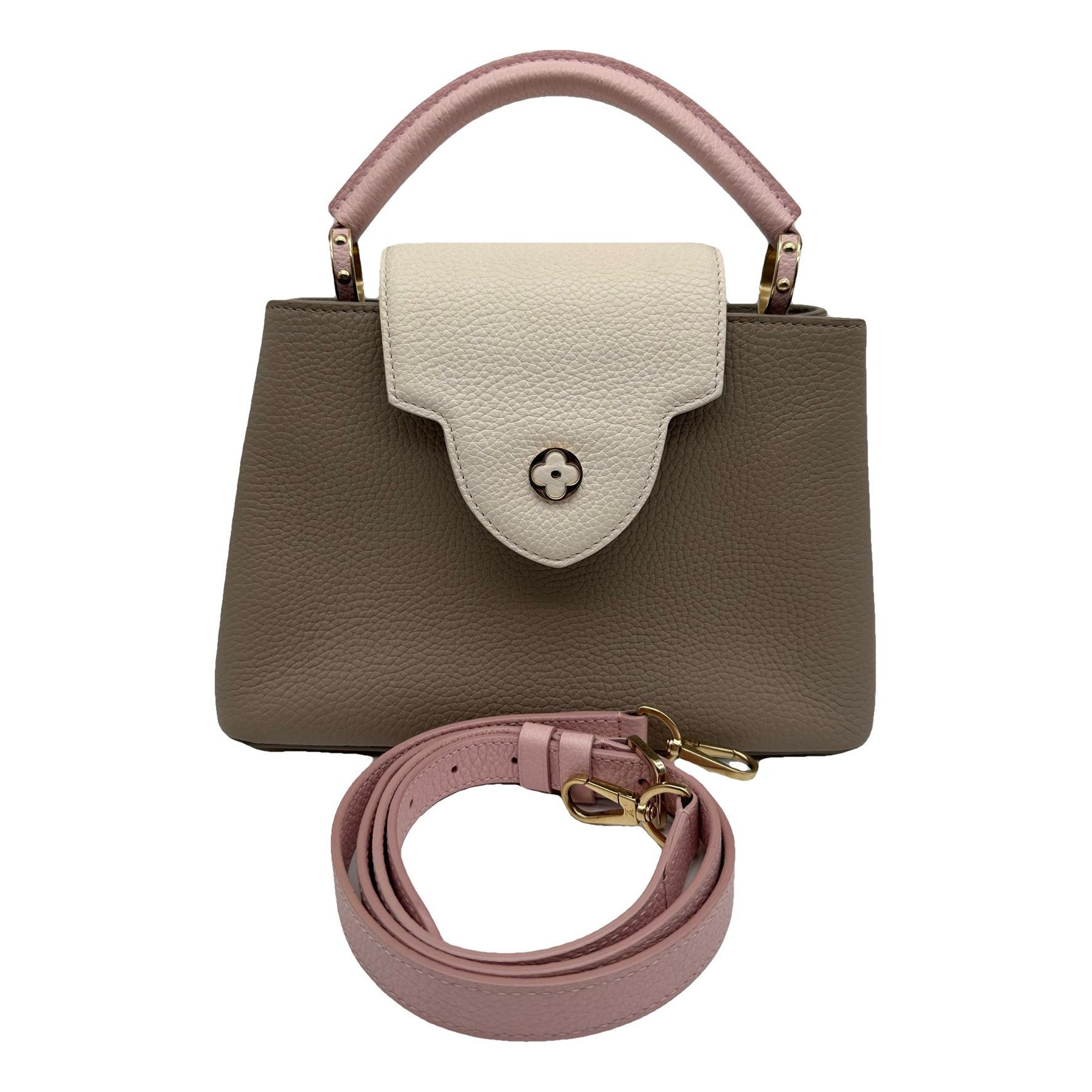 Capucines leather handbag