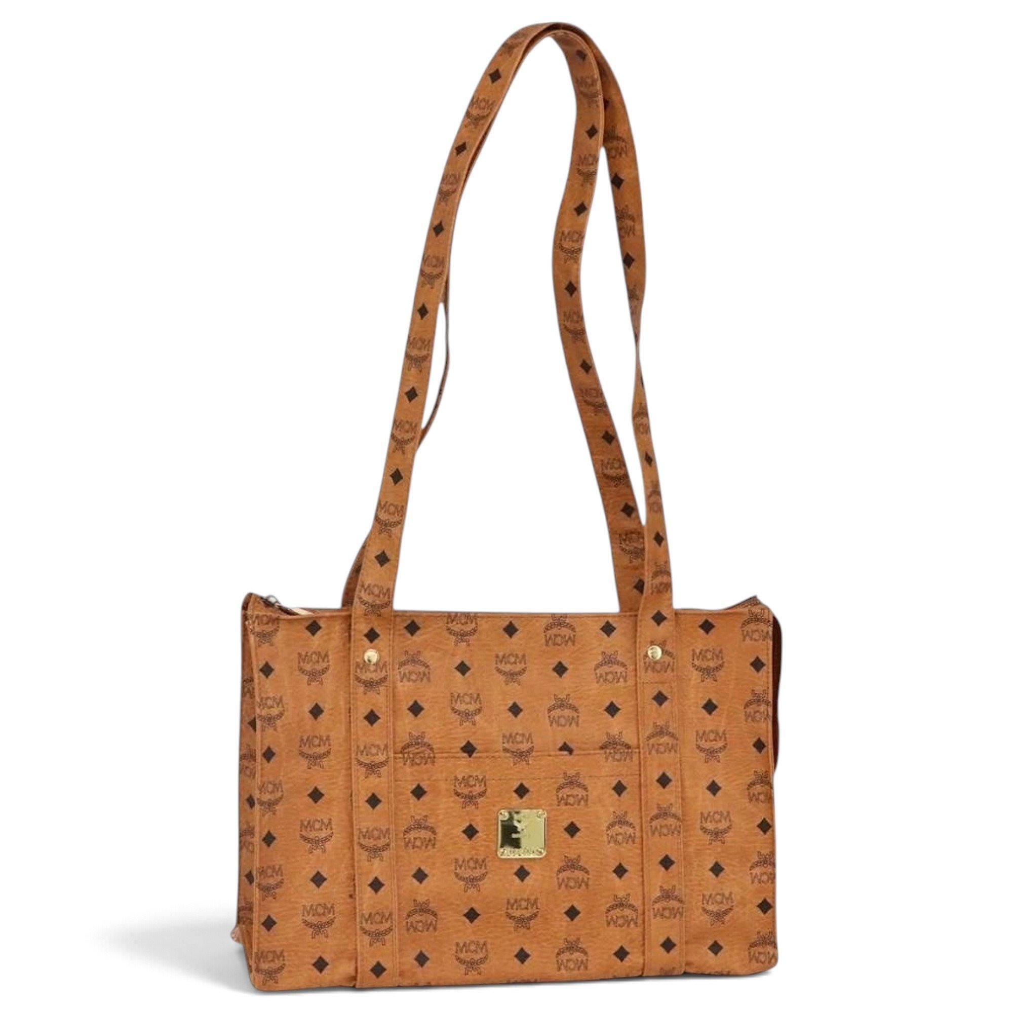 Leather tote
