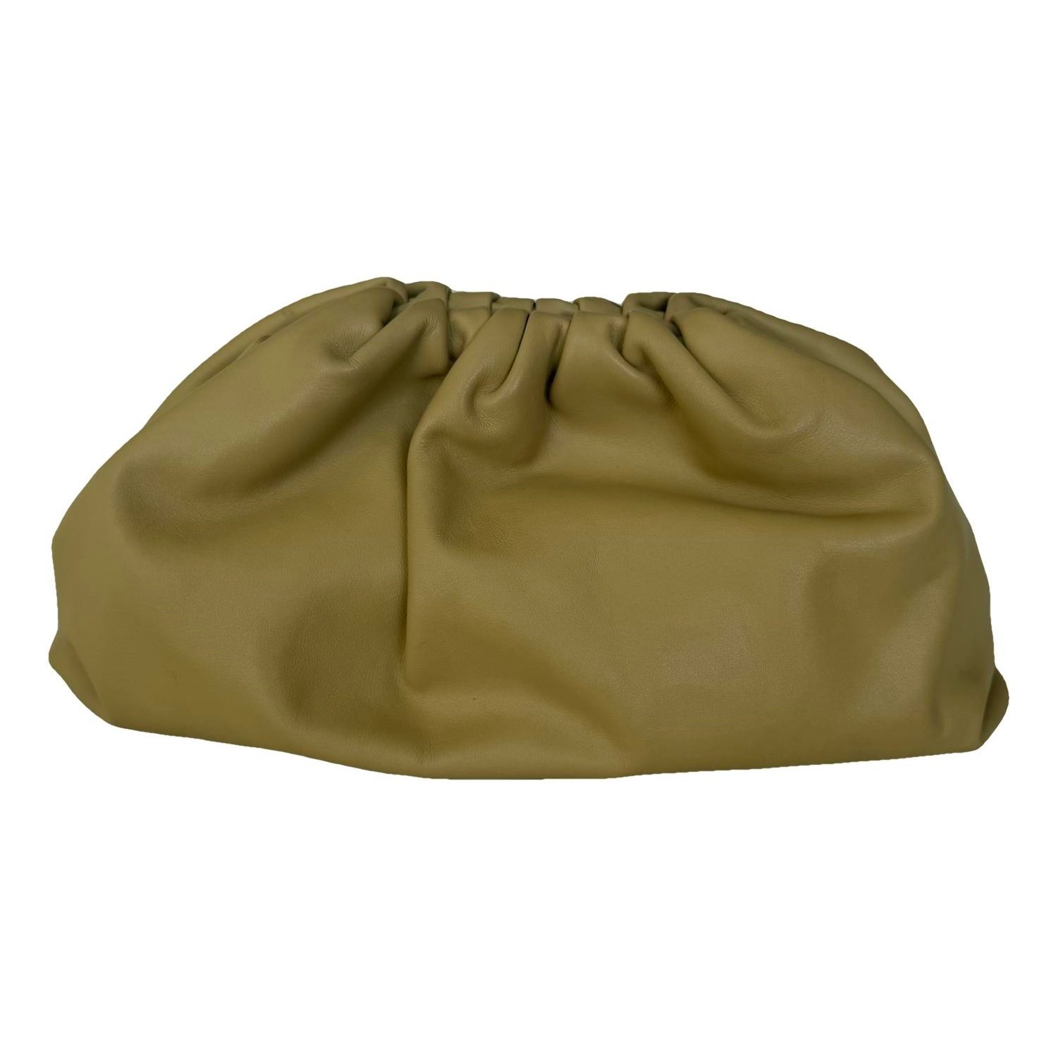 Pouch leather handbag