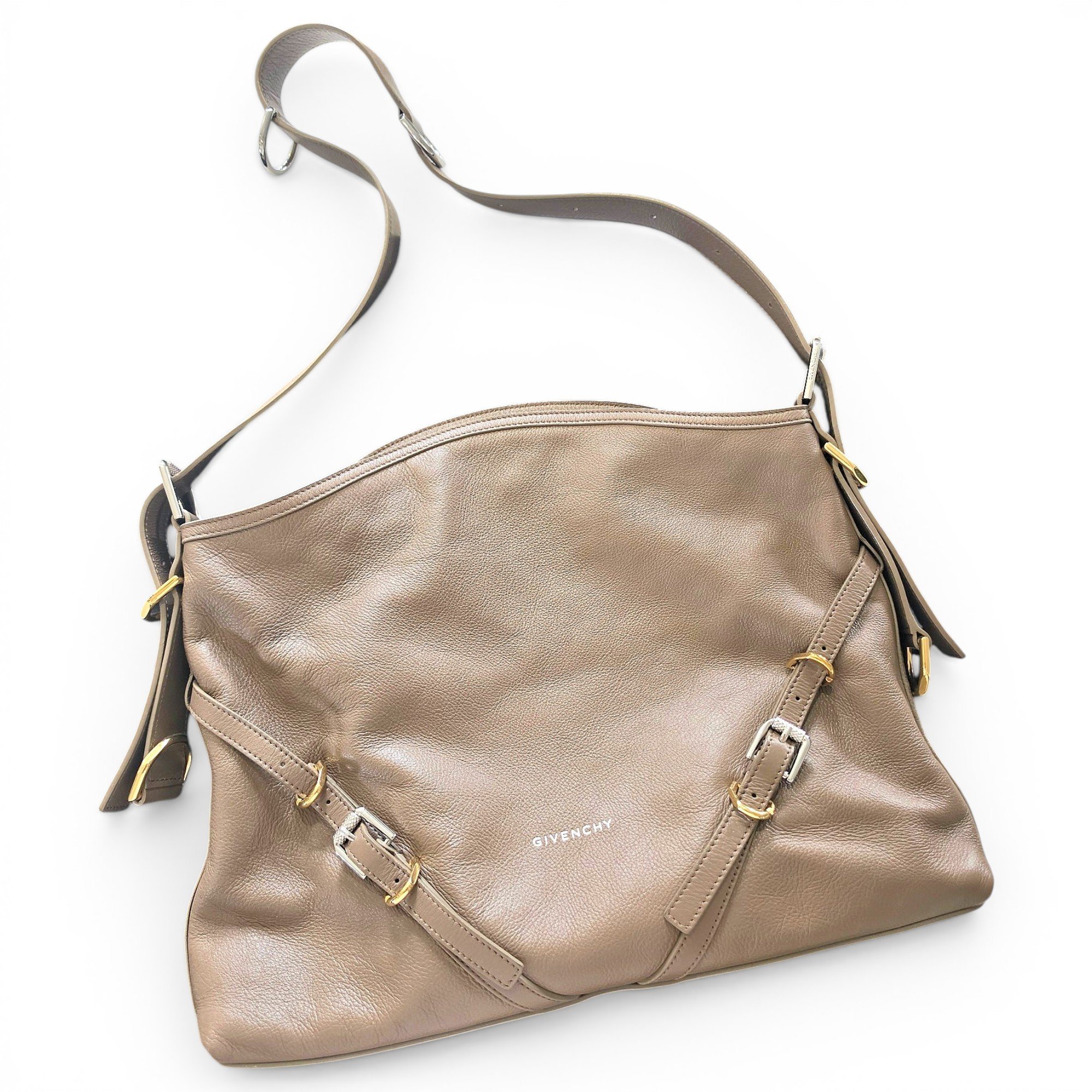 Voyou leather handbag