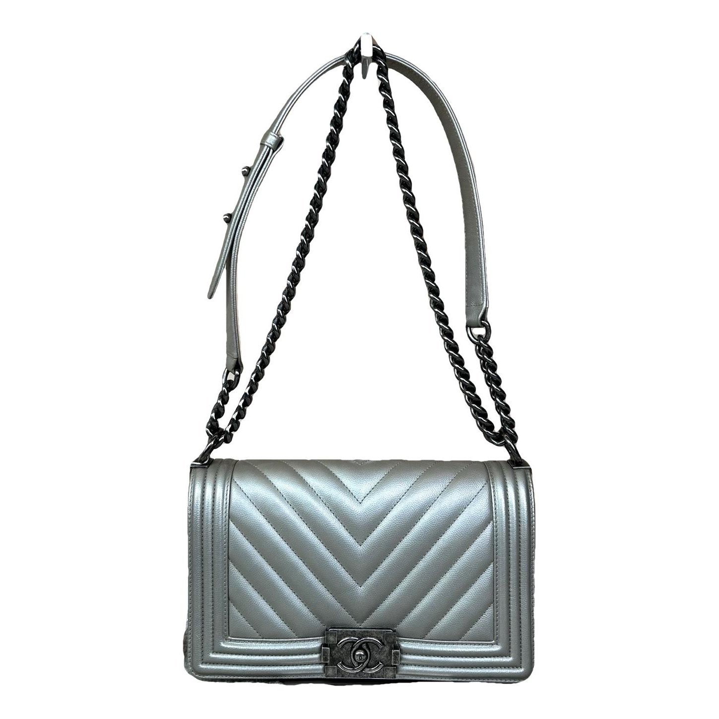 Boy leather crossbody bag