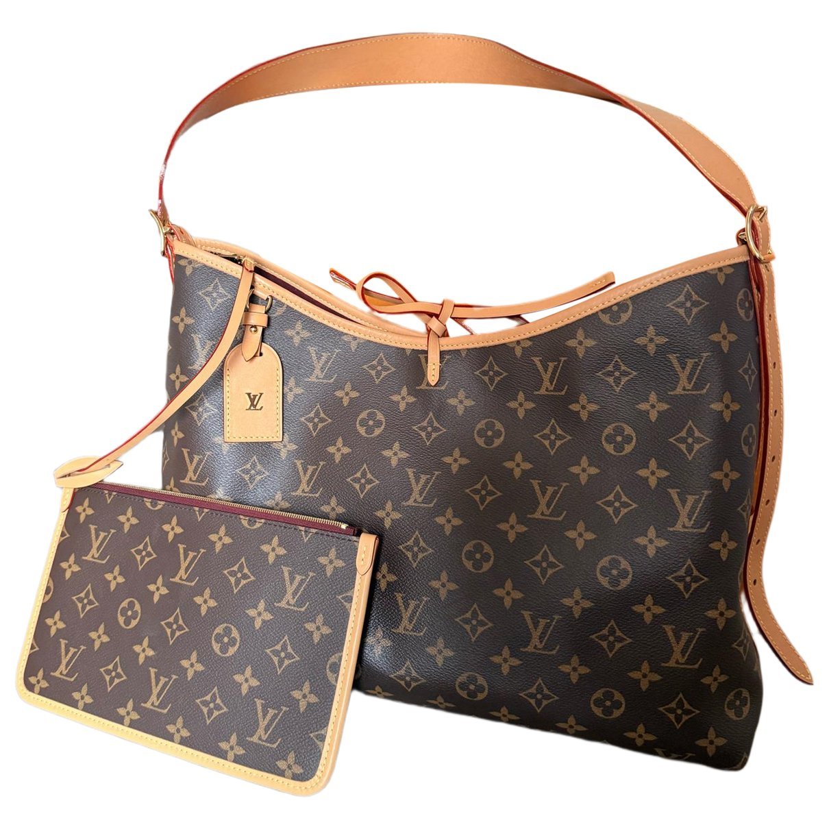 Carry All leather handbag