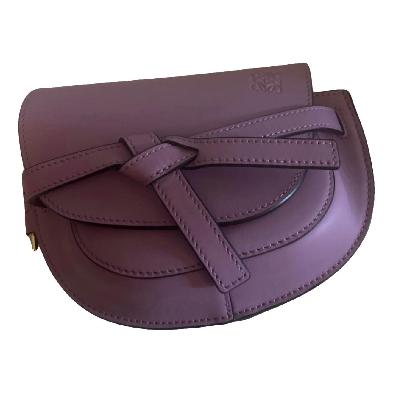 Gate leather crossbody bag