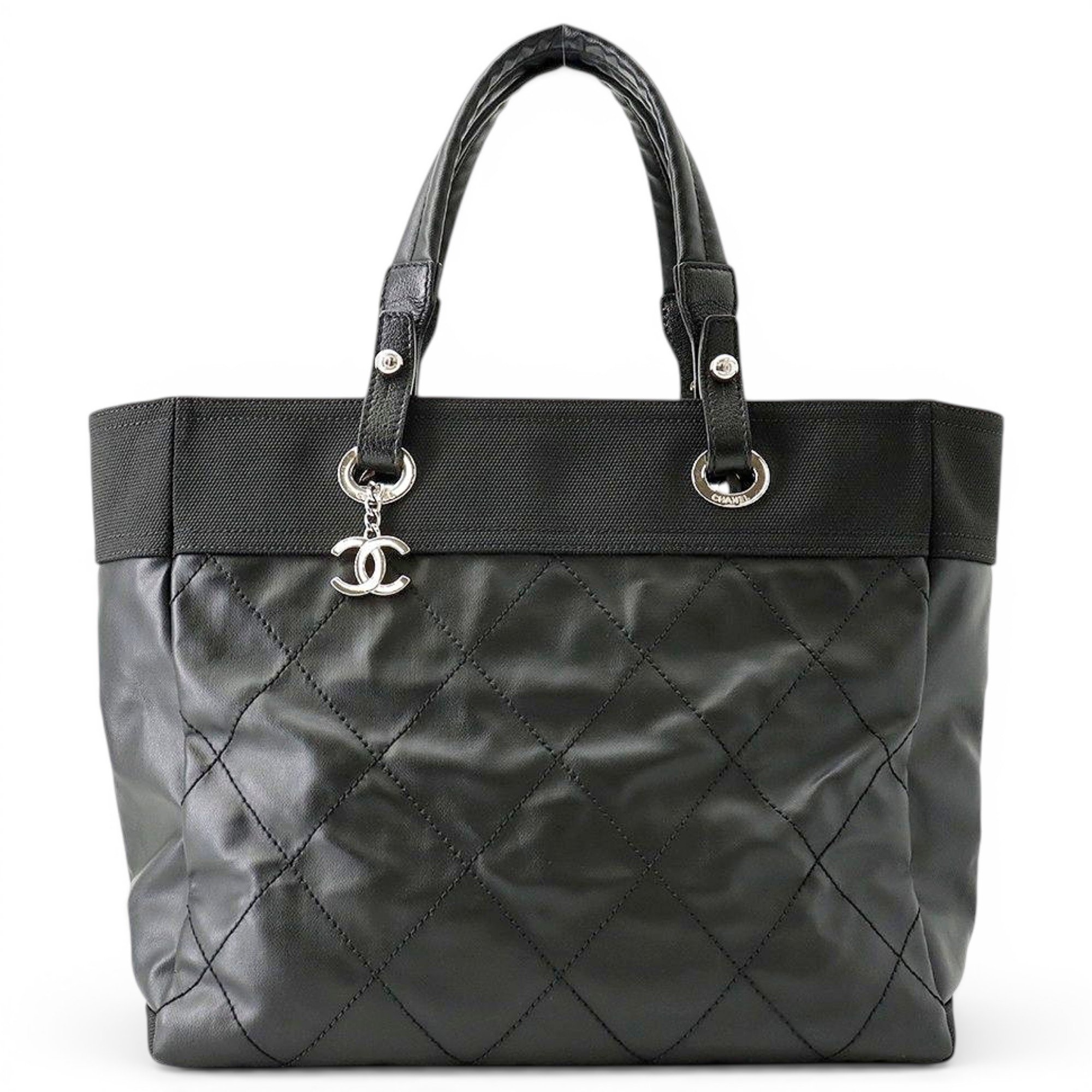Leather tote