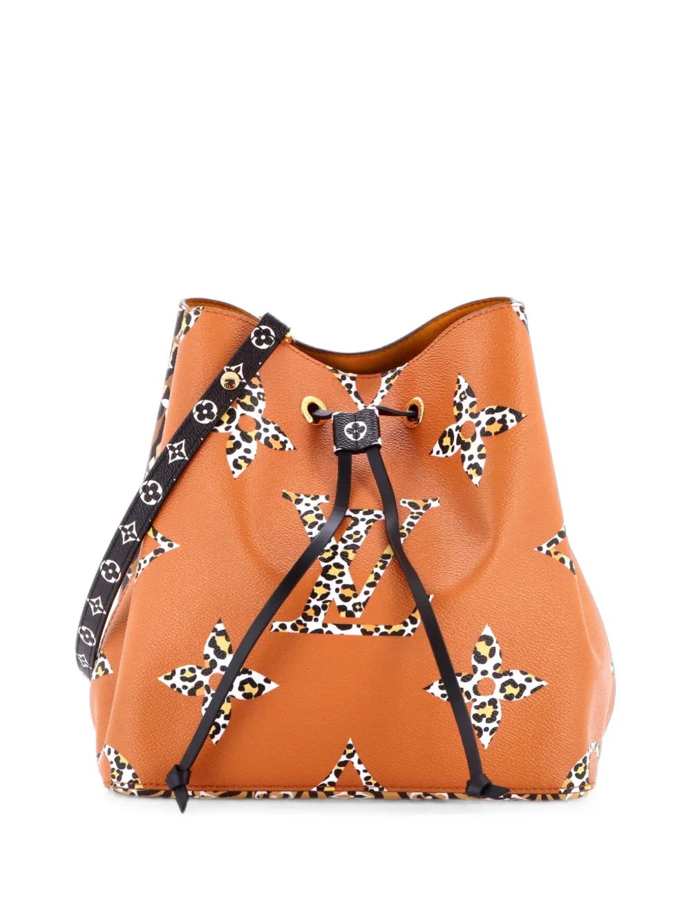 NeoNoe Handbag Limited Edition Jungle Monogram Giant bucket bag