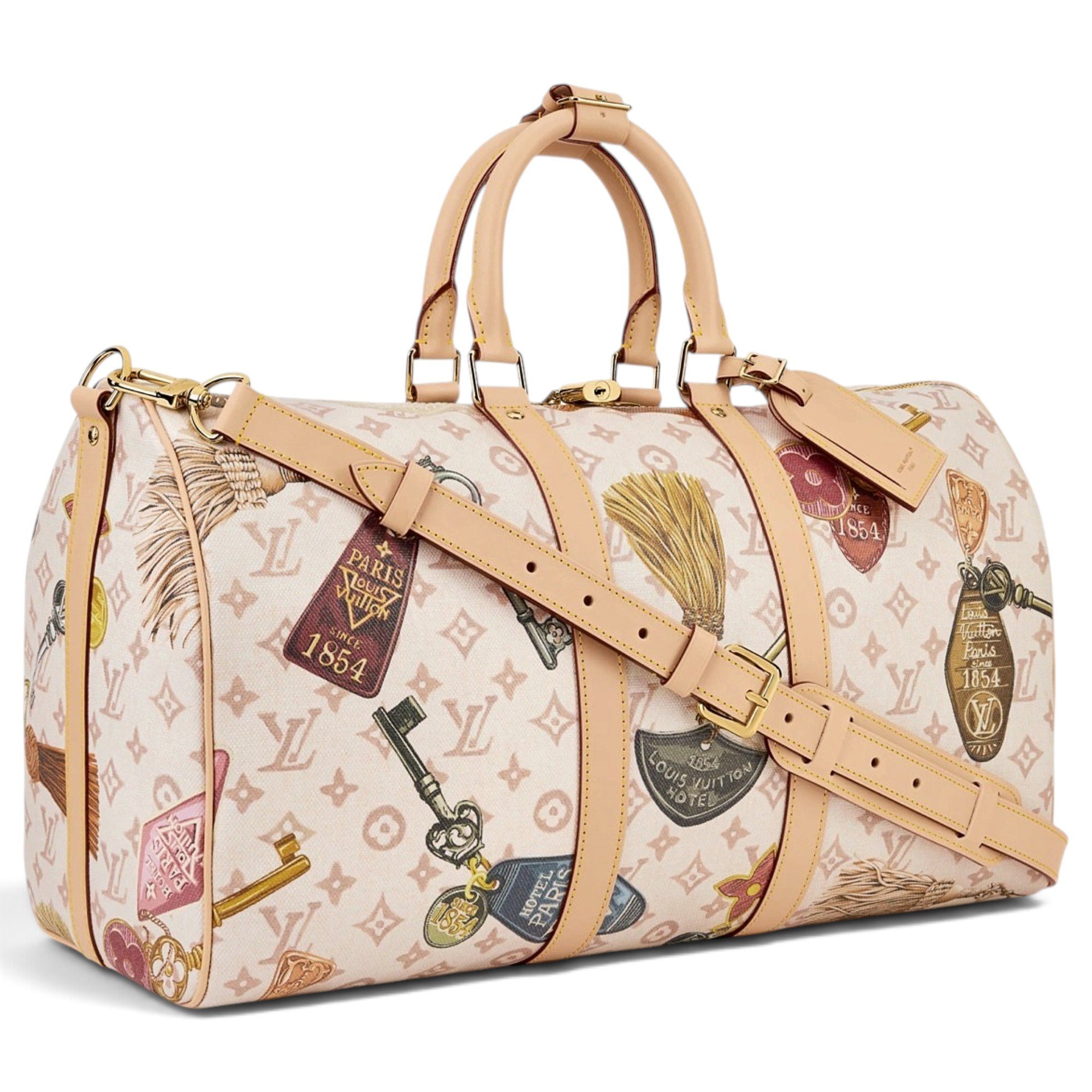 Keepall leather 48h bag