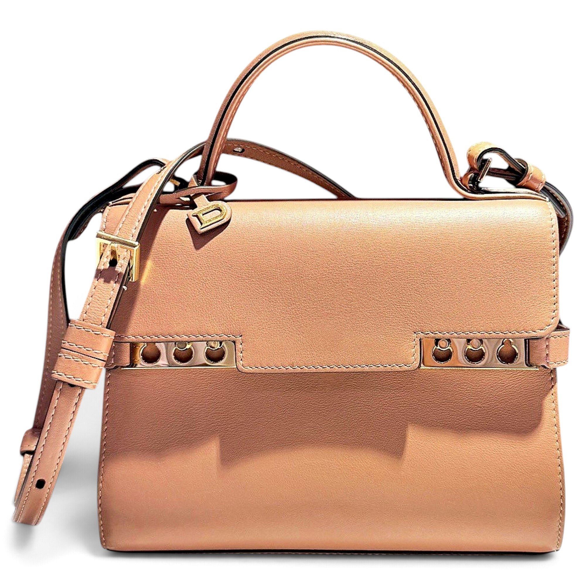Tempête leather handbag