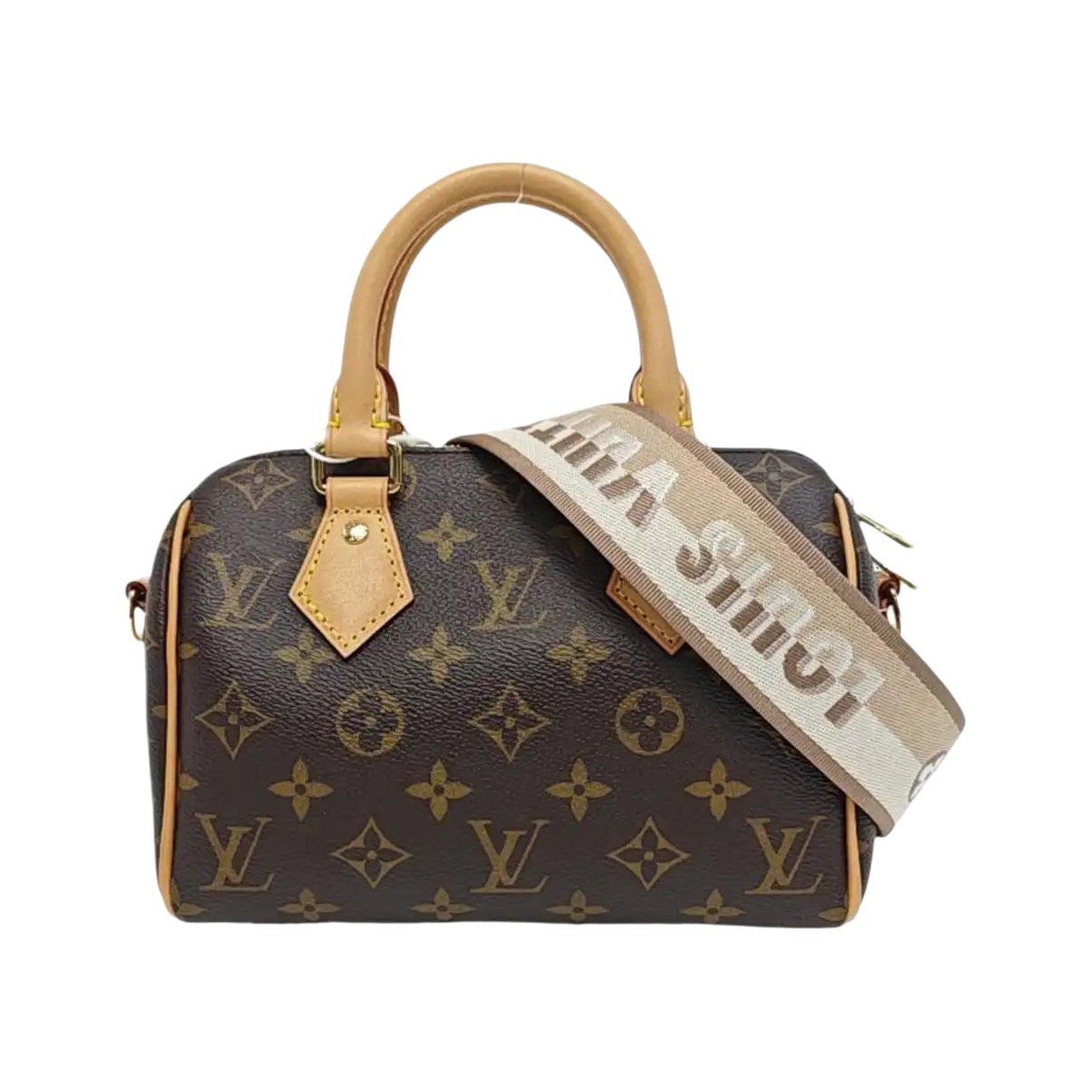 Nano Speedy / Mini HL leather handbag