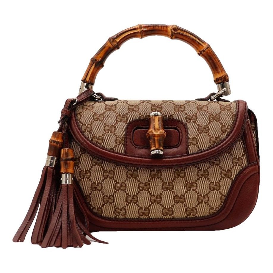 Bambou Diva leather handbag