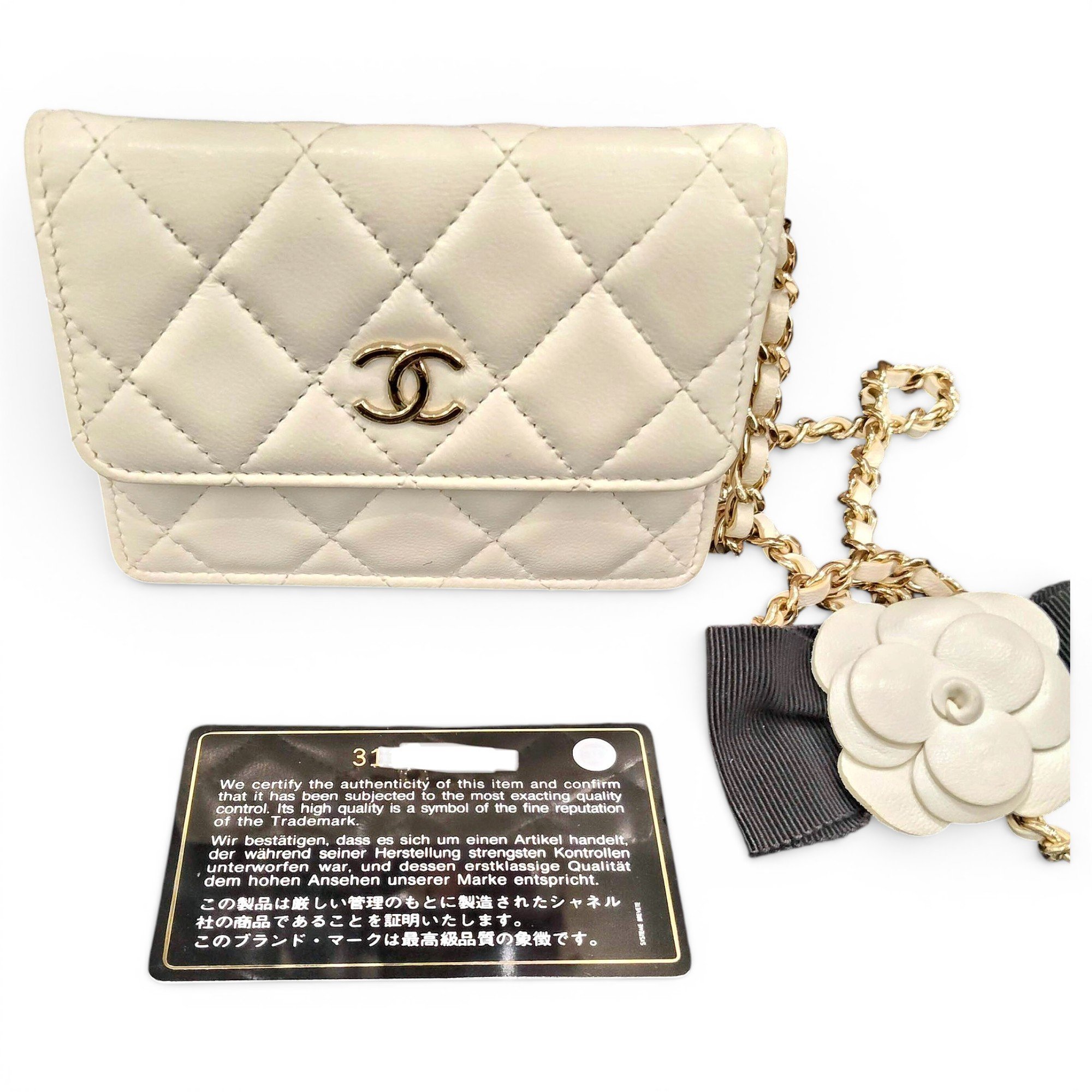 Wallet On Chain Timeless/Classique leather crossbody bag