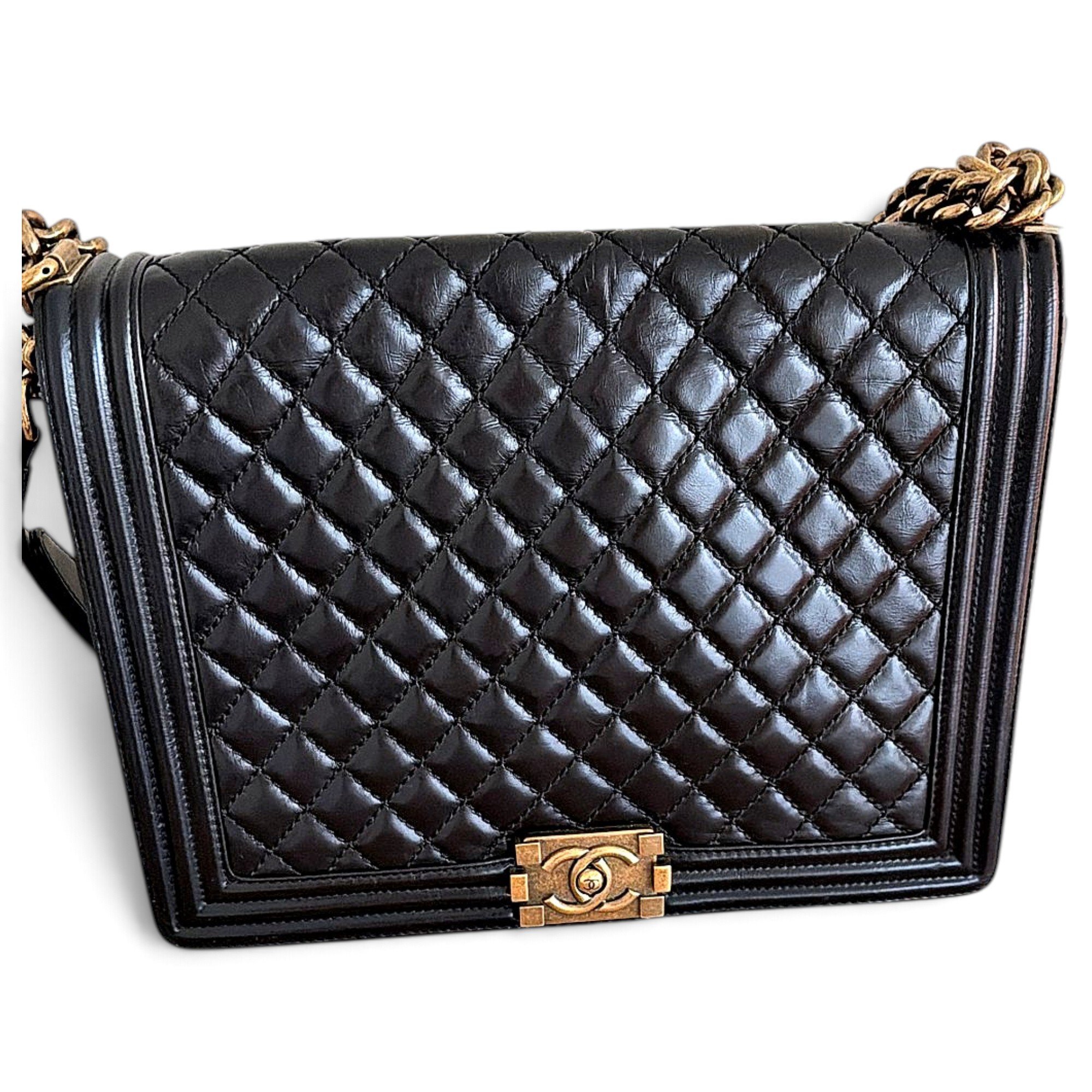 Boy leather handbag