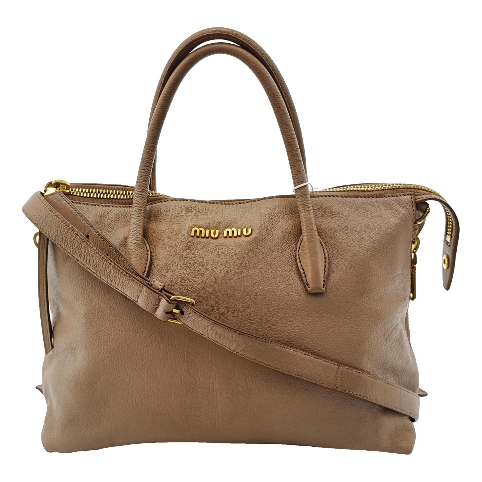 Leather crossbody bag
