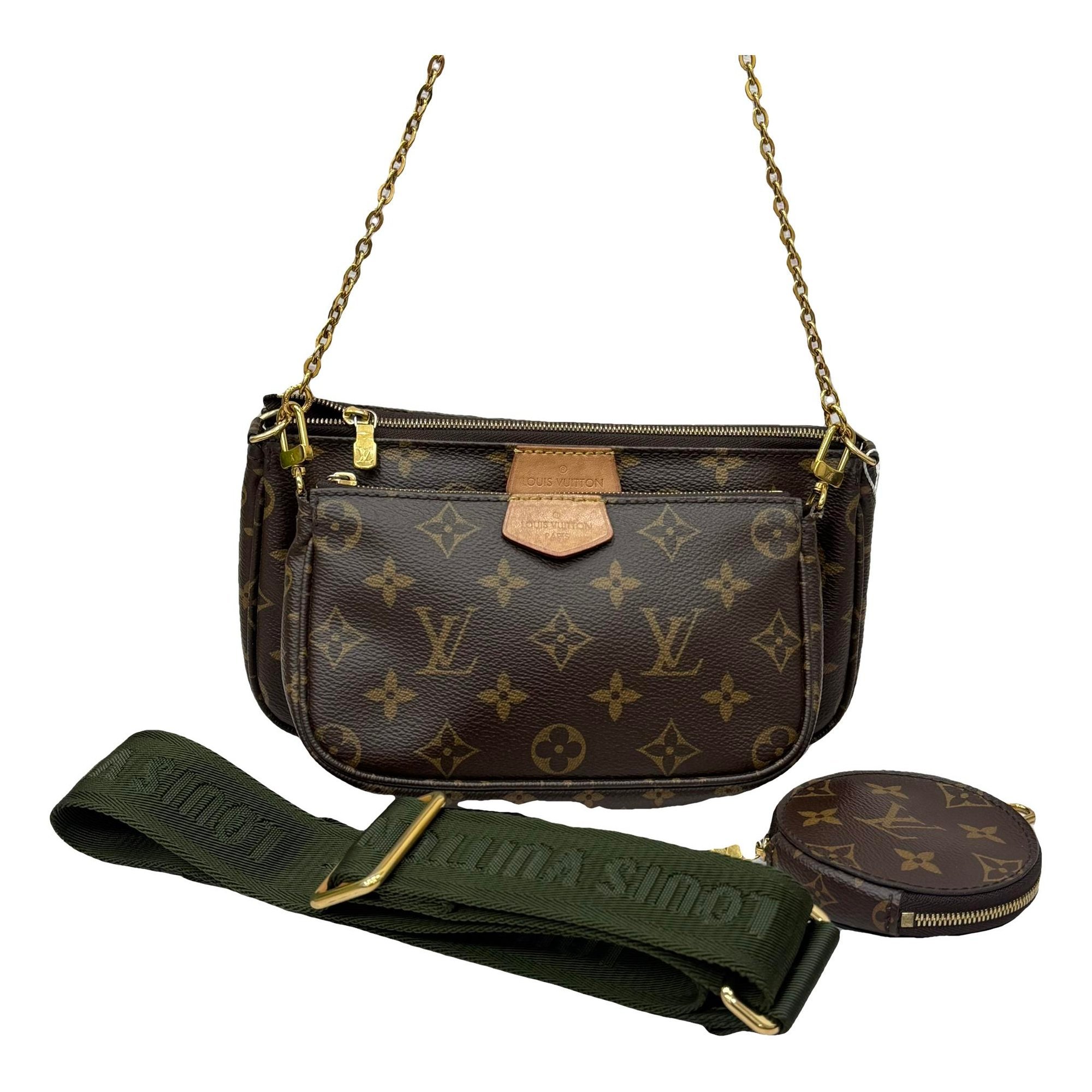 Multi Pochette Accessoires leather handbag