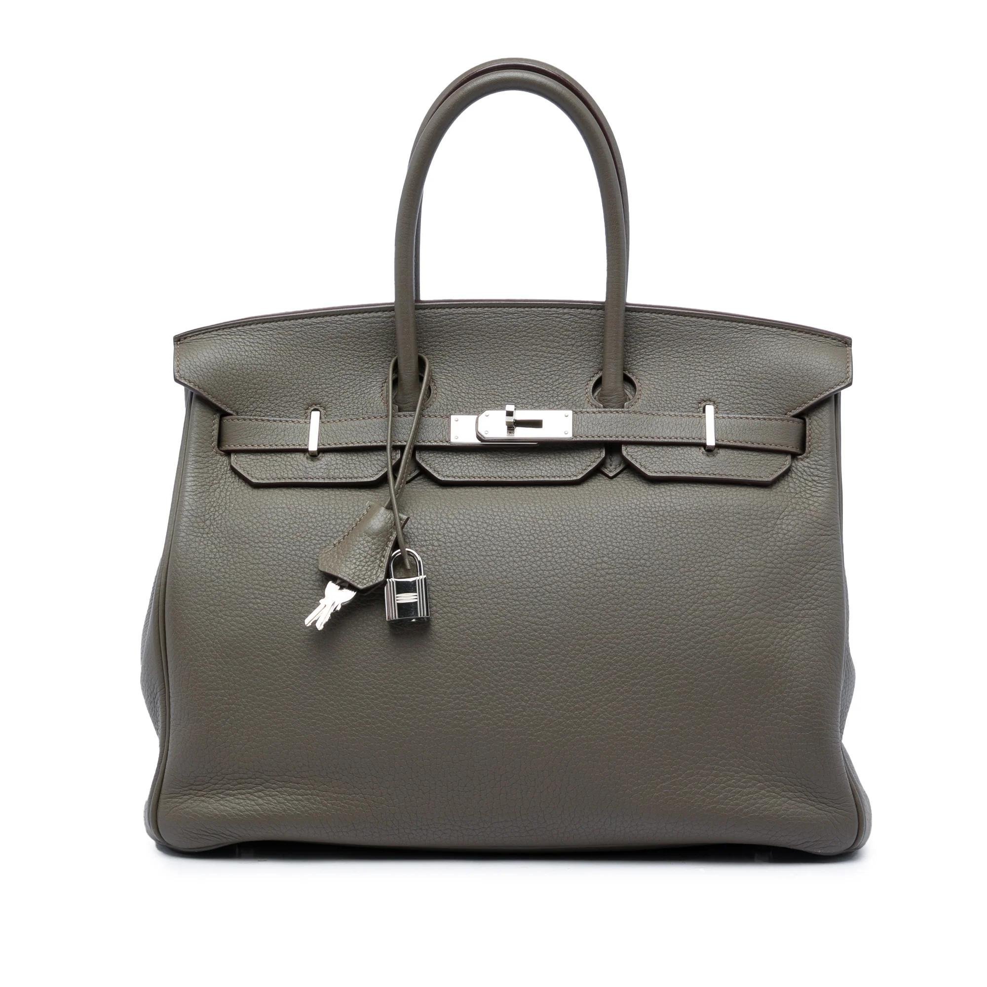 Birkin Shoulder pony-style calfskin handbag