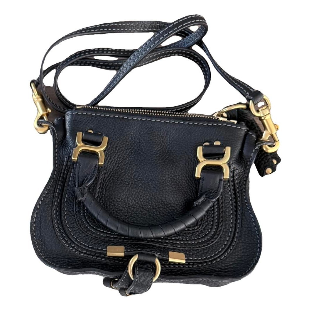 Marcie Zip Top Handle leather handbag