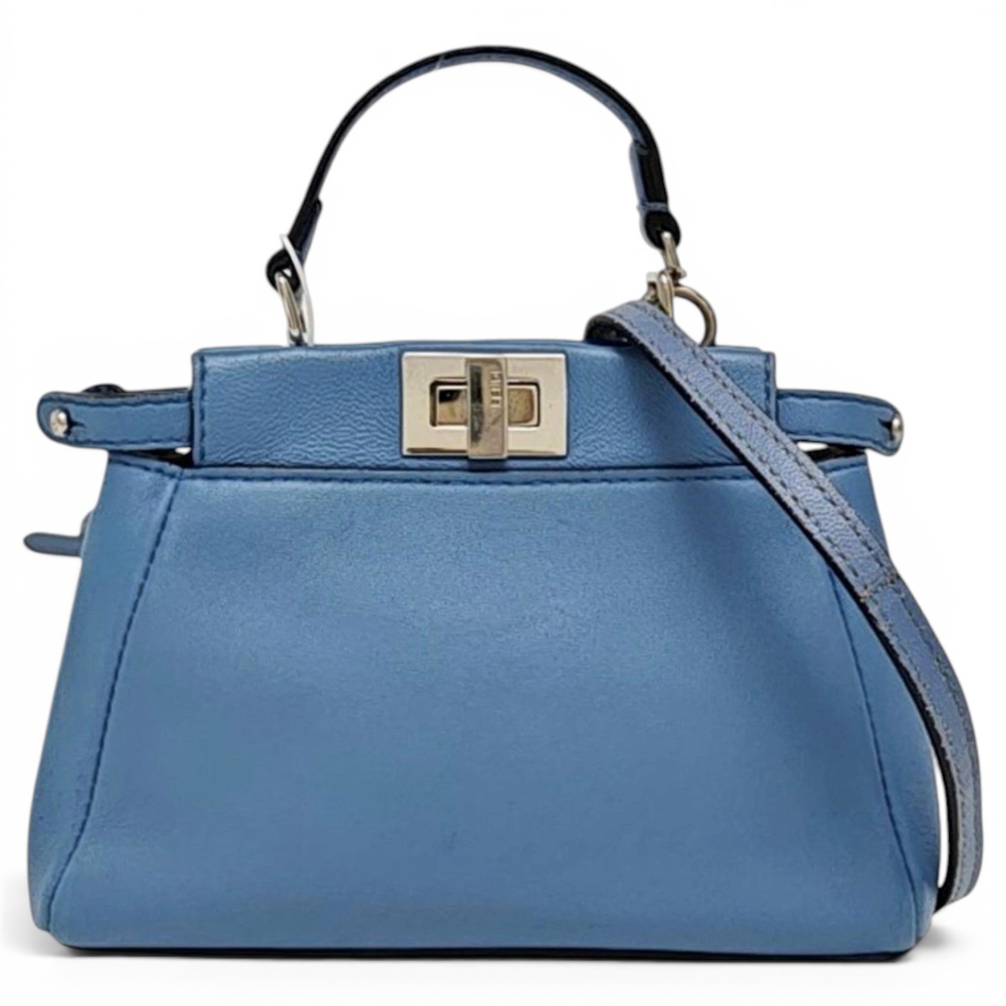 Peekaboo mini pocket leather mini bag