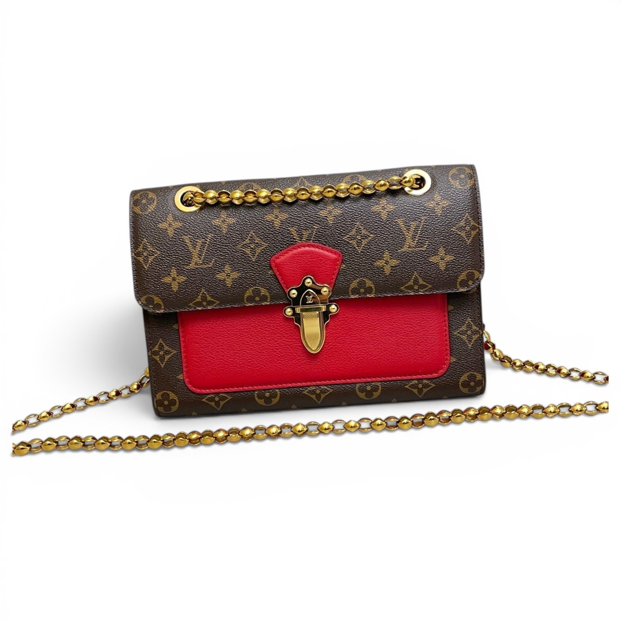 Victoire leather handbag