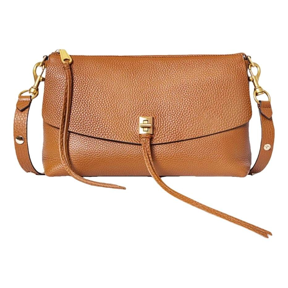 Leather crossbody bag