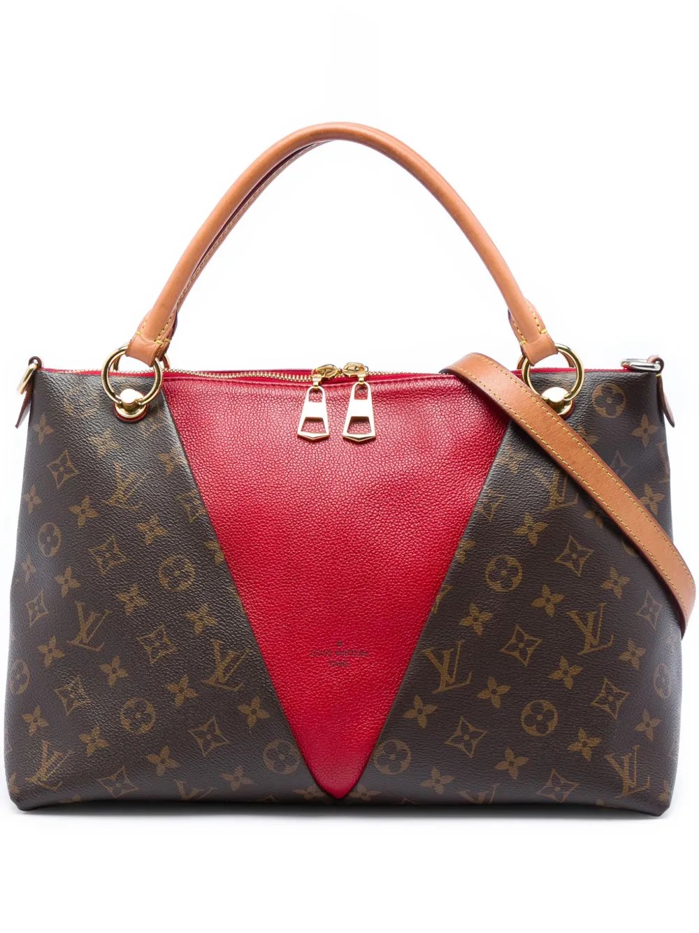 2020 Monogram V Tote MM satchel
