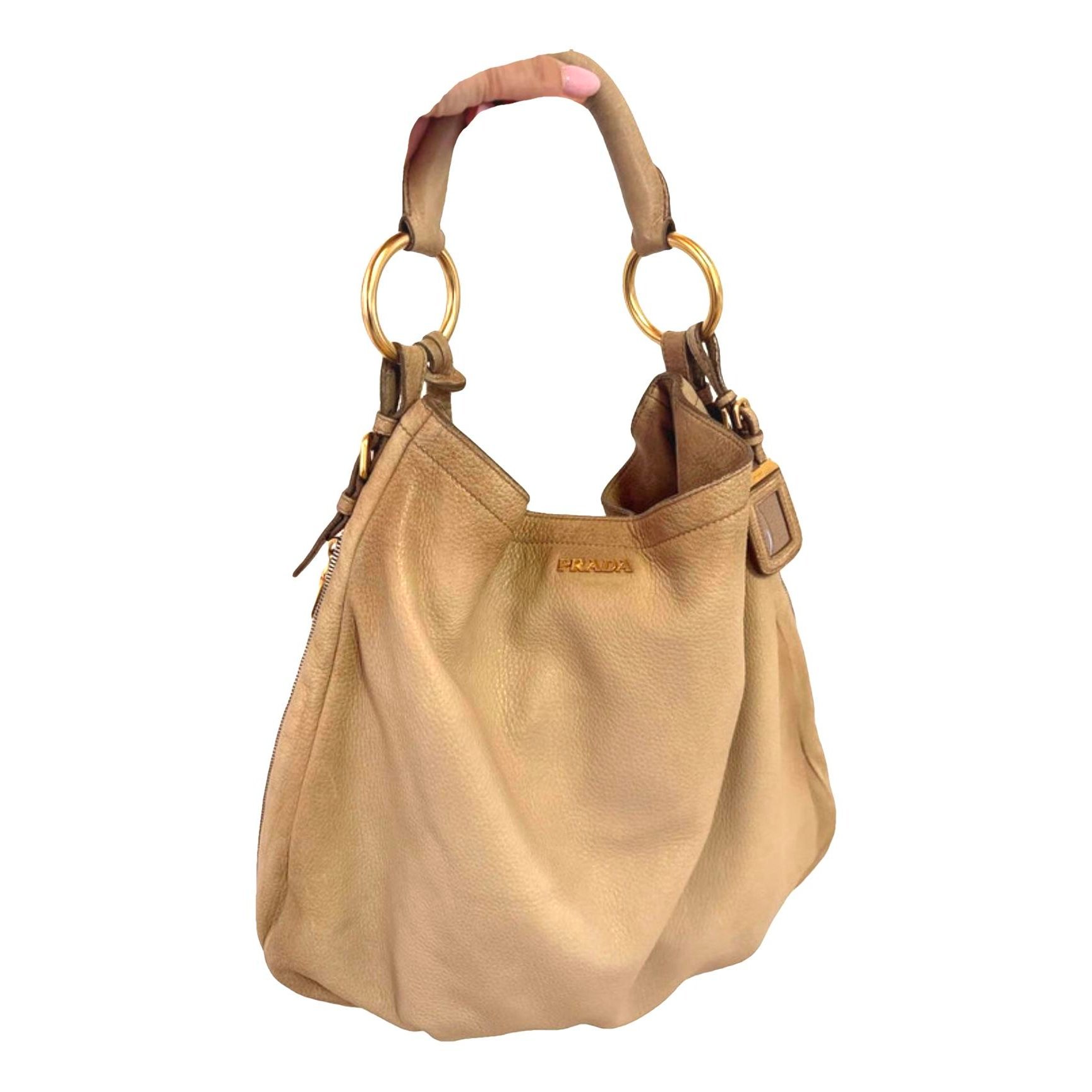 Leather handbag