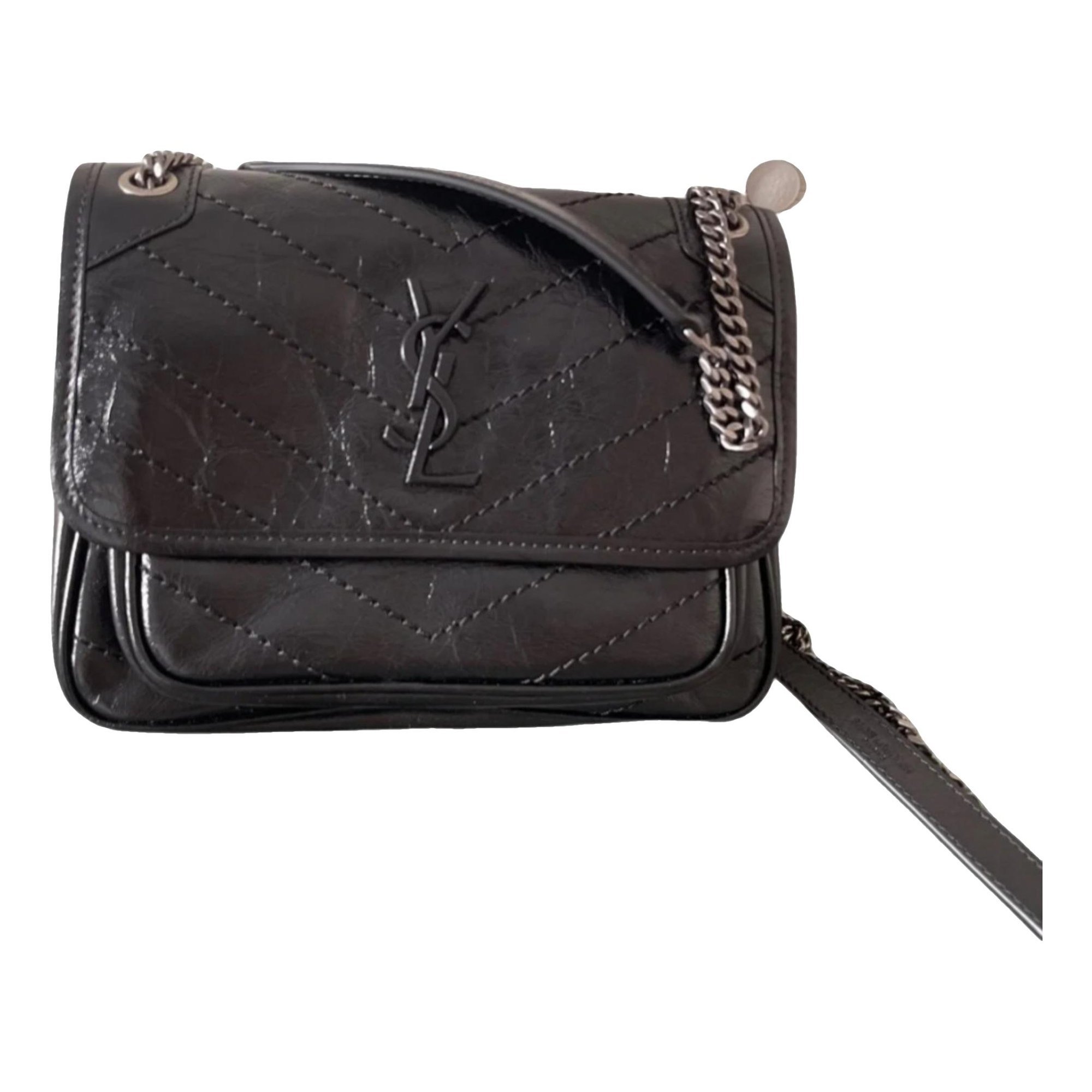 Niki leather crossbody bag