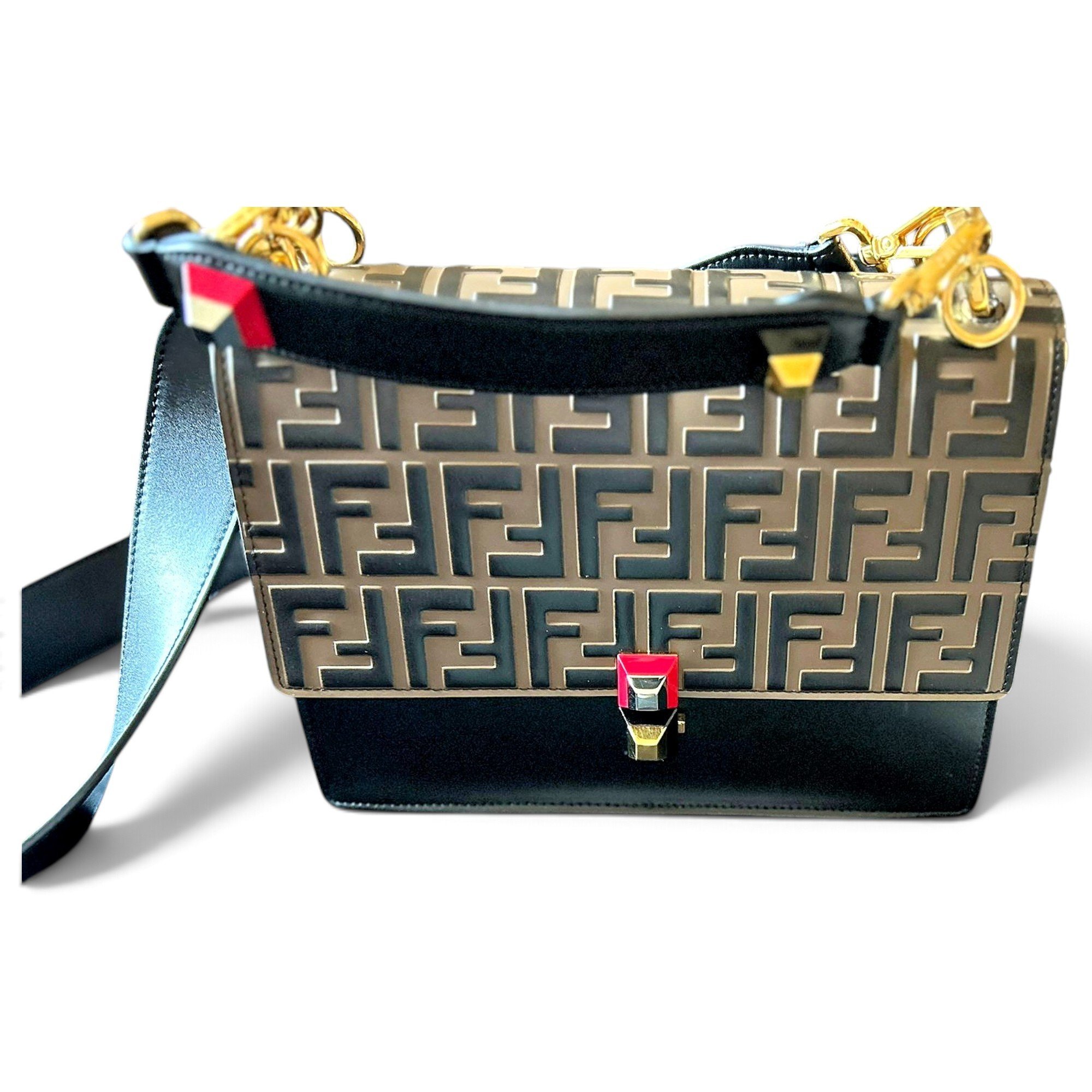 Kan I leather handbag