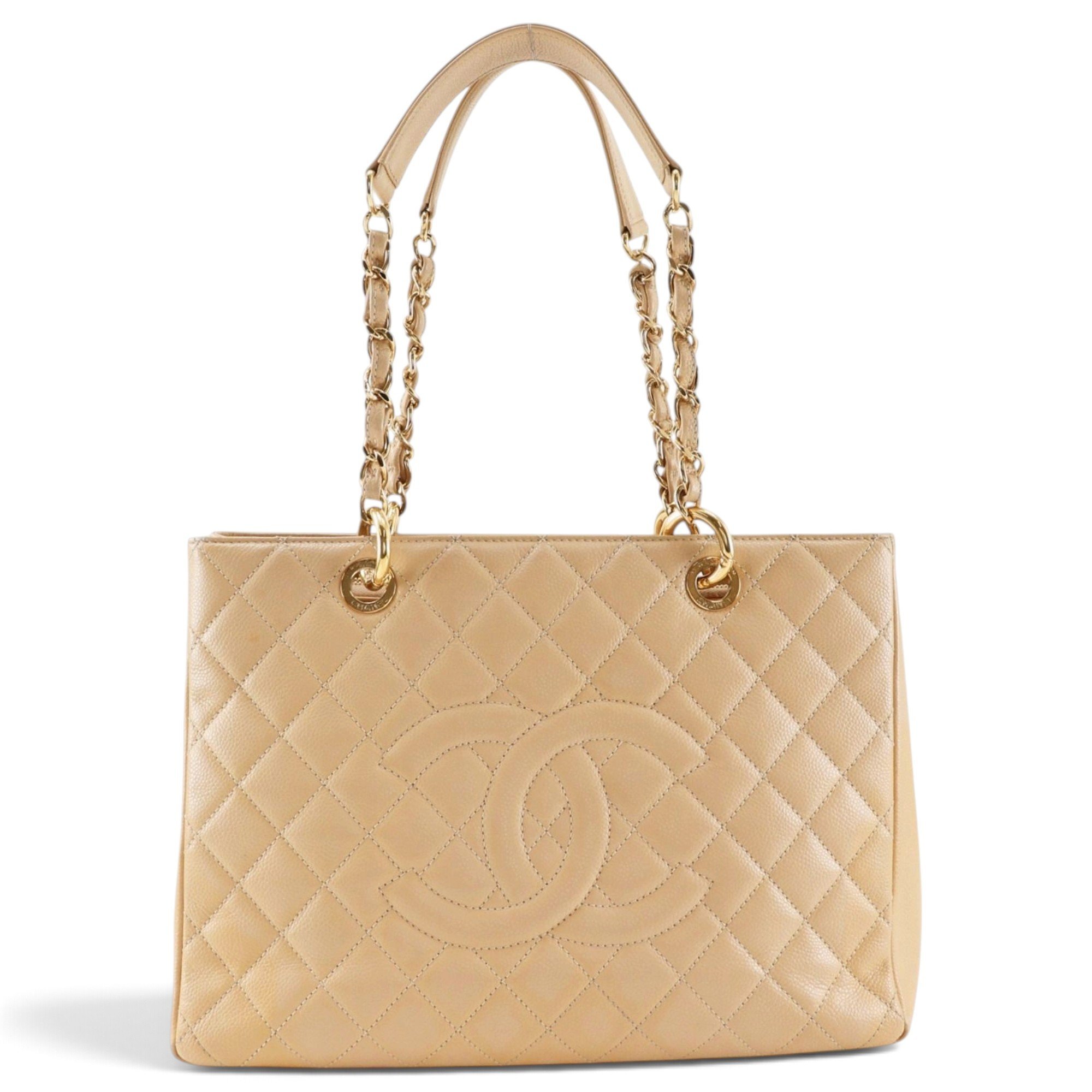 Grand shopping leather tote