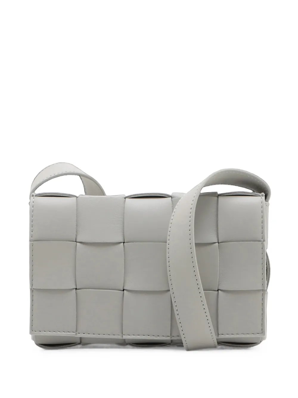 2012-2026 Small Nappa Intrecciato Cassette crossbody bag