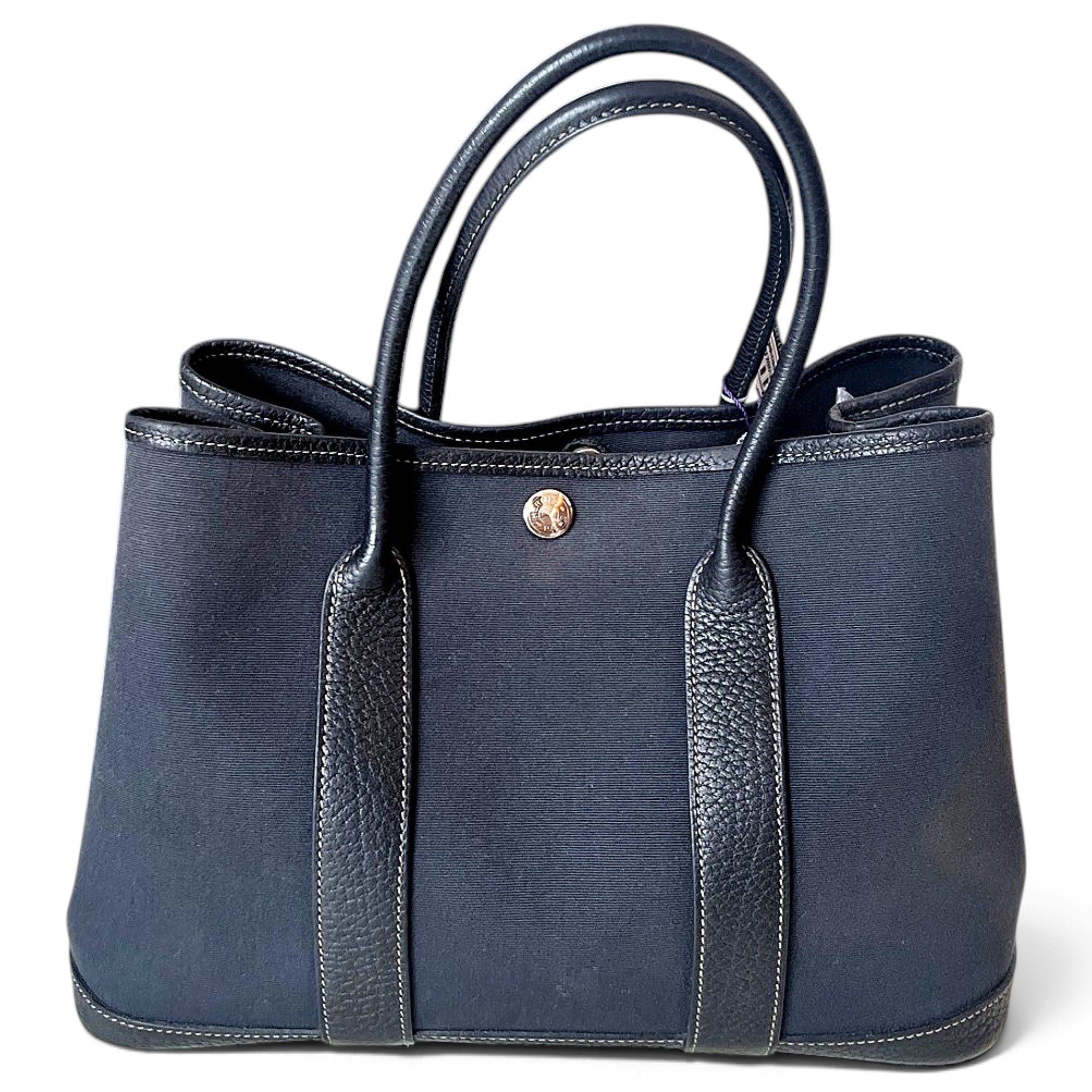 Garden Party leather handbag