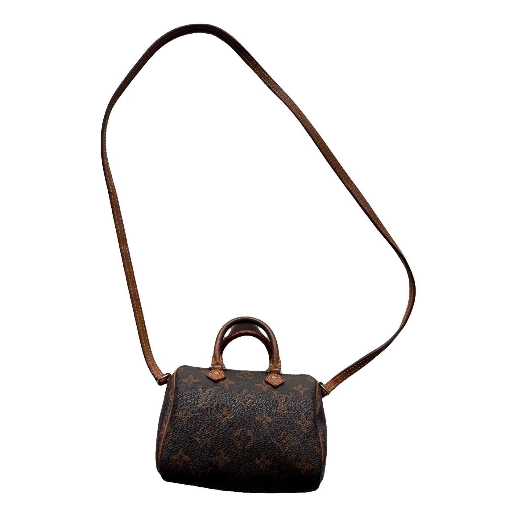 Nano Speedy / Mini HL leather handbag